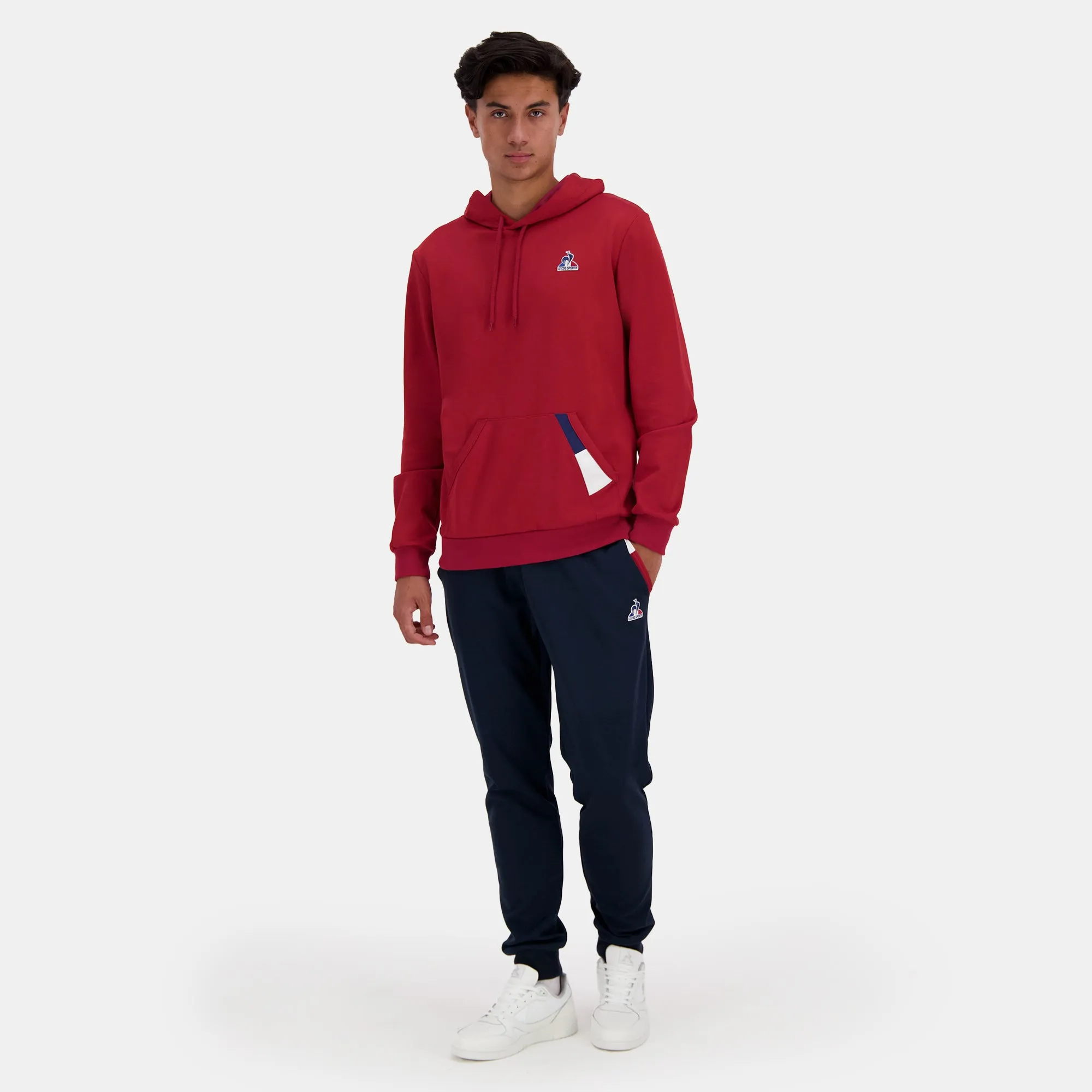 2510581-TRI SP Hoody N°1 M rio red | Sweat à capuche Homme sold by Le Coq Sportif product image thumbnail 3