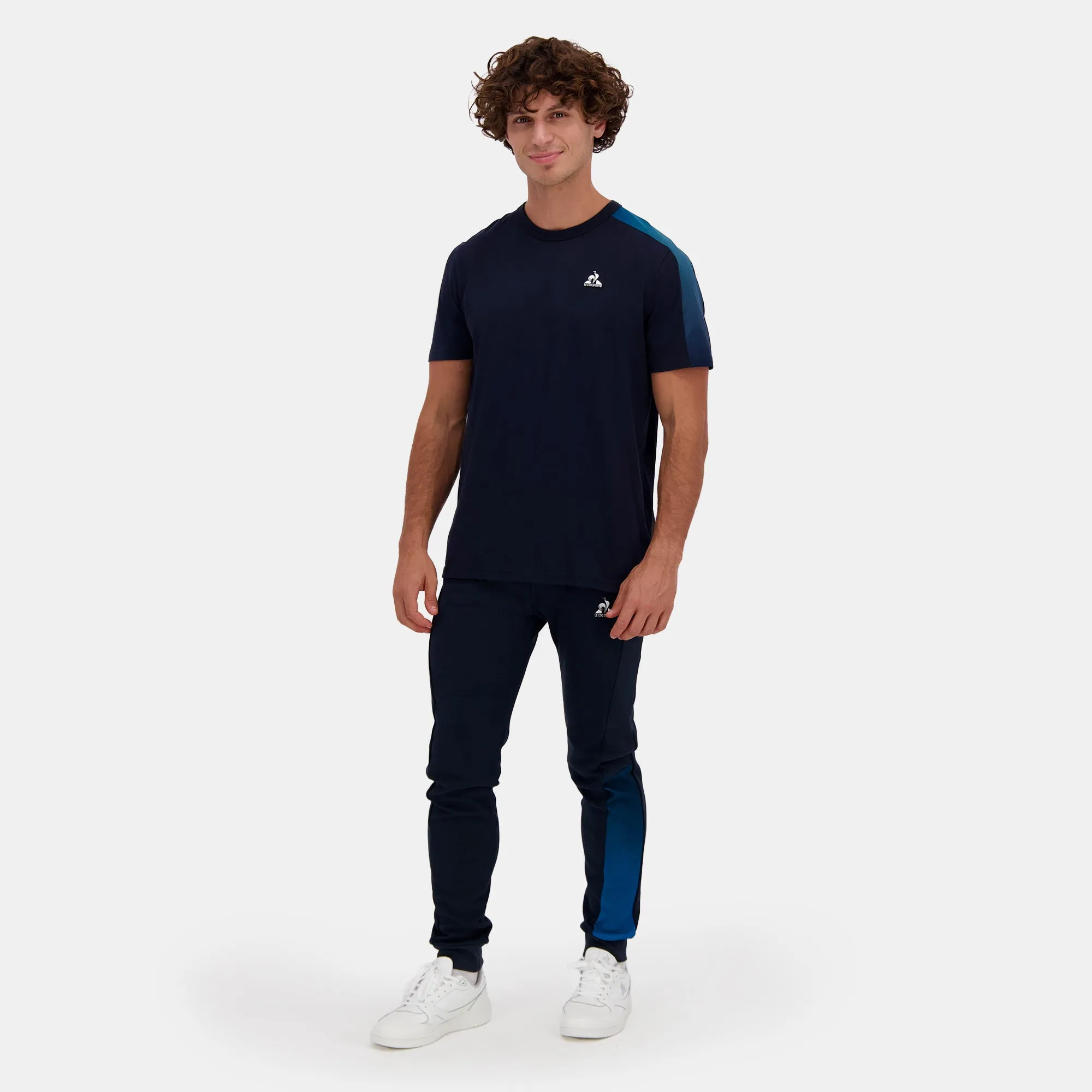 2510050-HERITAGE SP Tee SS N°2 M sky captain | T-shirt Homme sold by Le Coq Sportif product image thumbnail 3