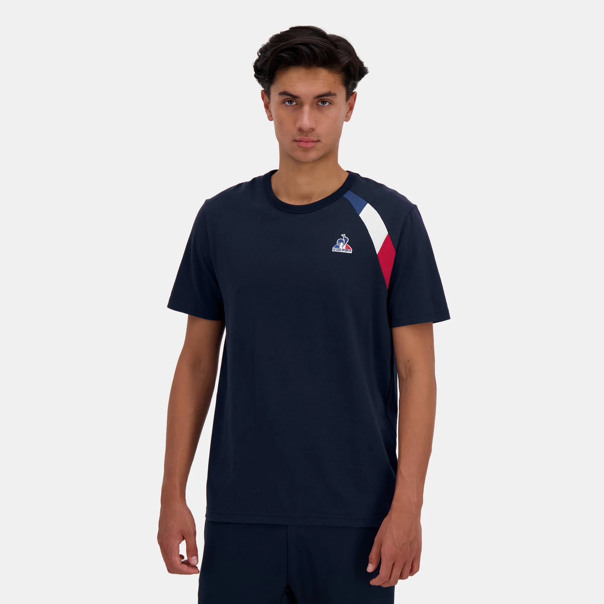 2510033-TRI SP Tee SS N°1 M sky captain | T-shirt Homme sold by Le Coq Sportif