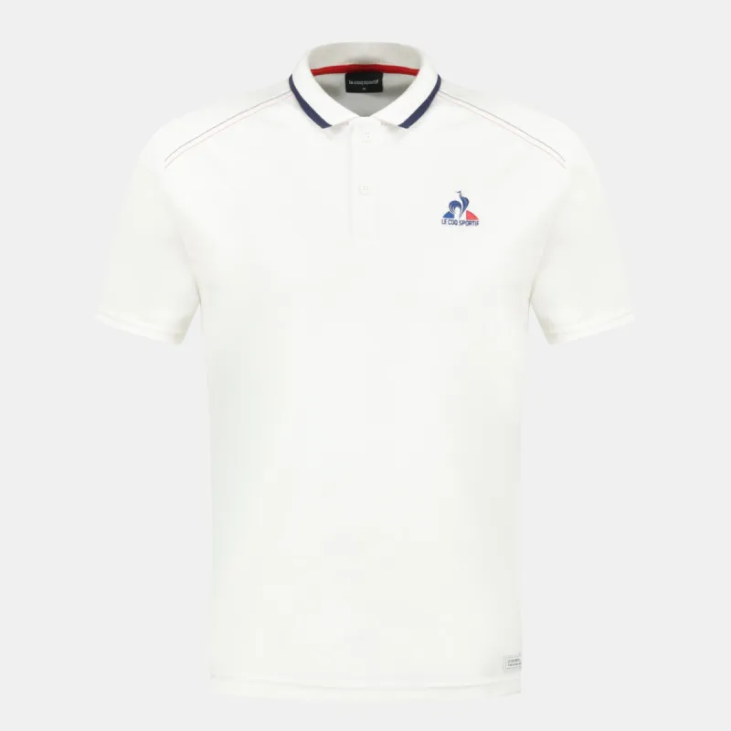 2510259-TRI LF Polo N°1 M marshmallow | Polo Homme sold by Le Coq Sportif