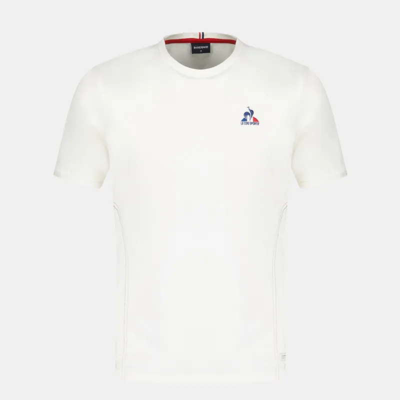 2510256-TRI LF Tee SS N°1 M marshmallow | T-shirt Homme sold by Le Coq Sportif
