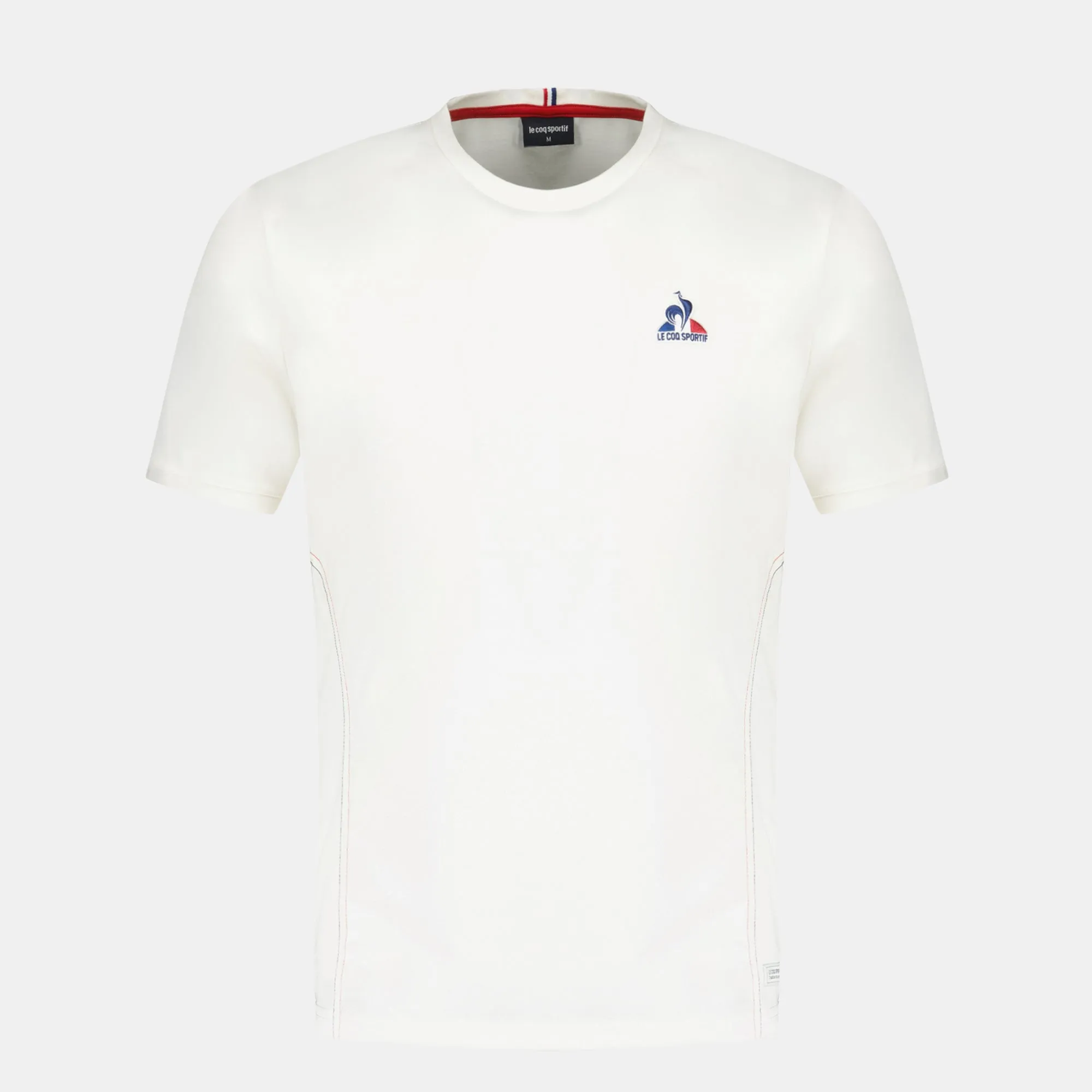 2510256-TRI LF Tee SS N°1 M marshmallow | T-shirt Homme sold by Le Coq Sportif
