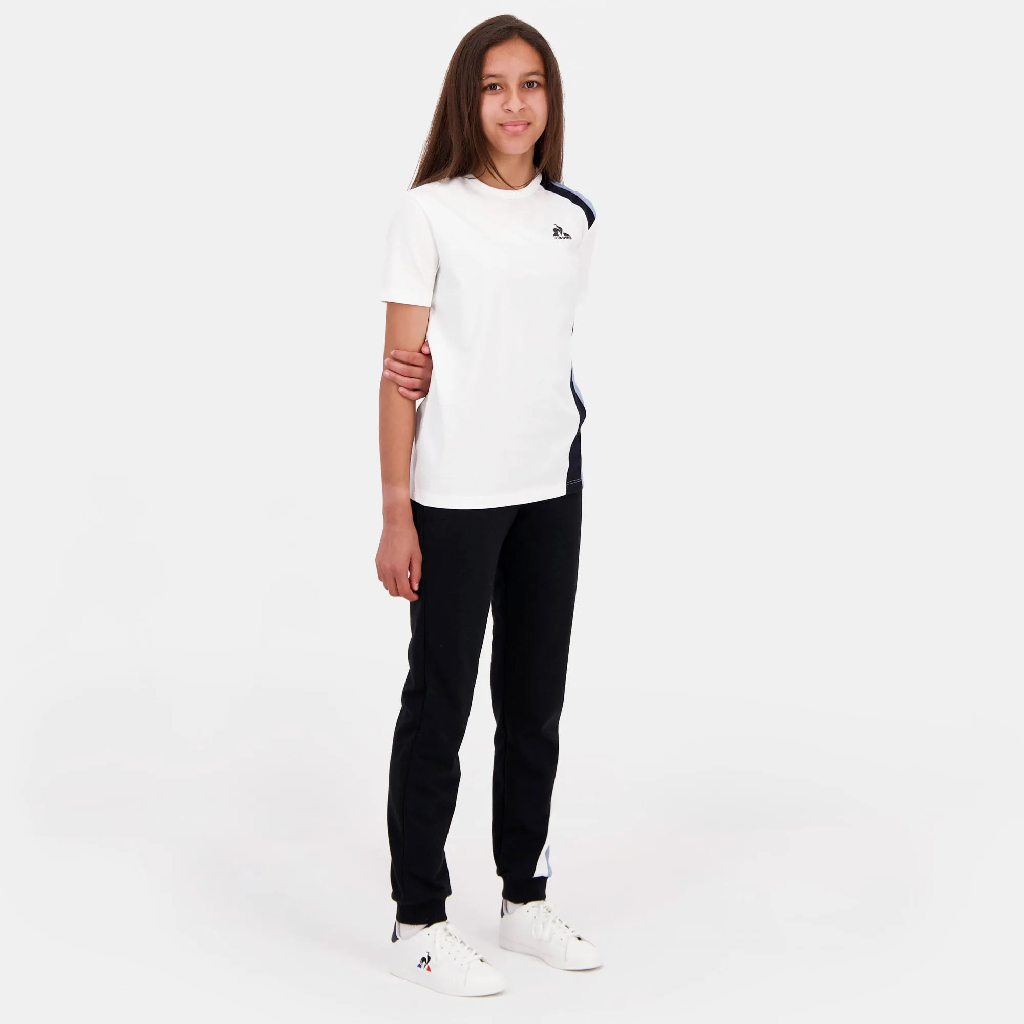 2422939-GRAPHIQUE Pant N°1 Enfant black light | Pantalon Enfant sold by Le Coq Sportif product image thumbnail 3