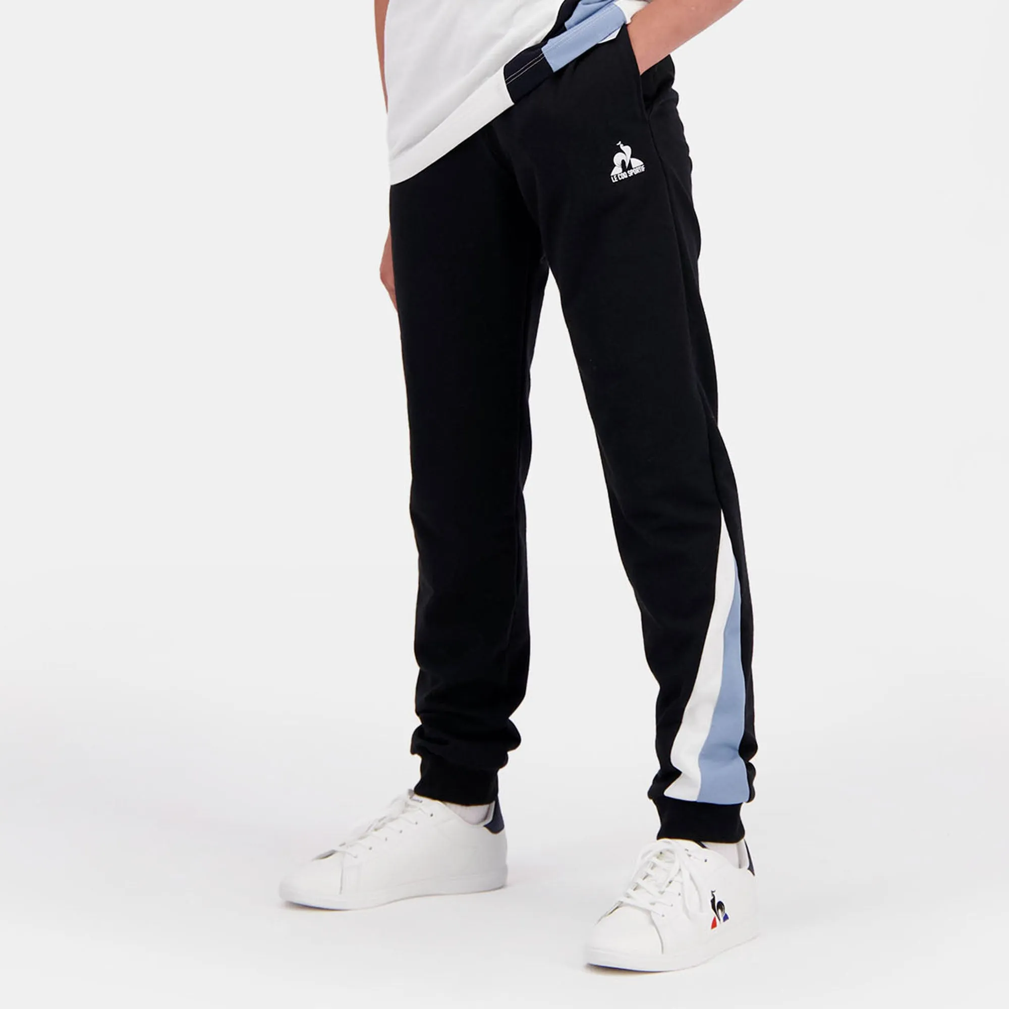 2422939-GRAPHIQUE Pant N°1 Enfant black light | Pantalon Enfant sold by Le Coq Sportif product image thumbnail 5