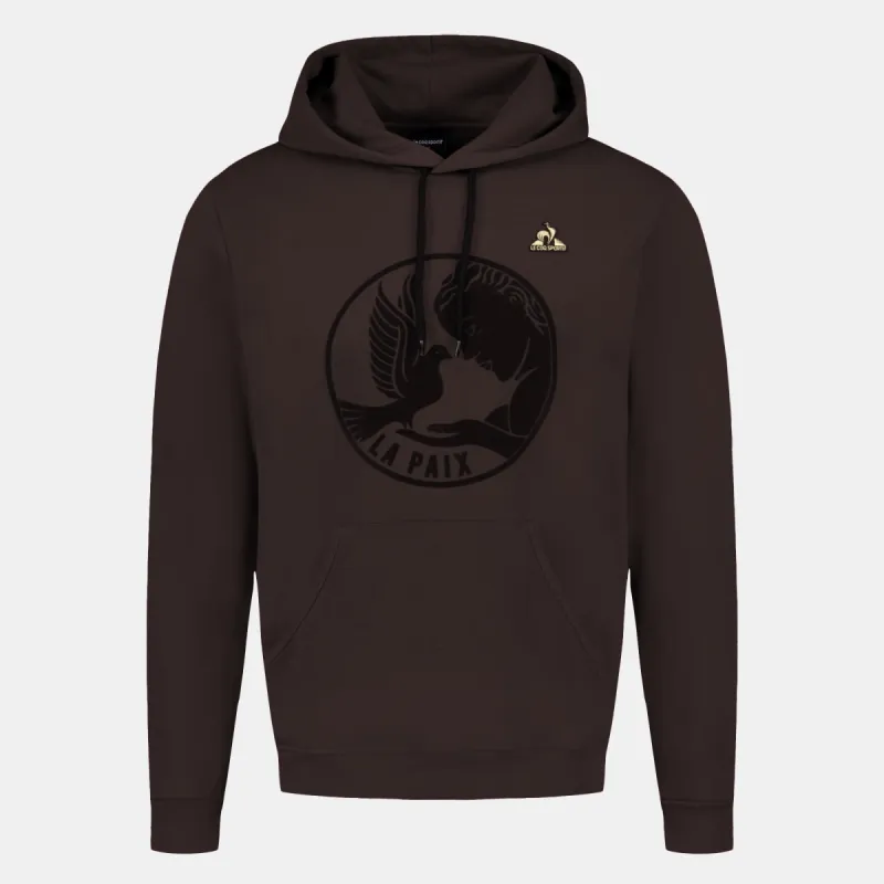 2424128-LA PAIX Hoody N°1 M molé | Sweat à capuche Homme sold by Le Coq Sportif