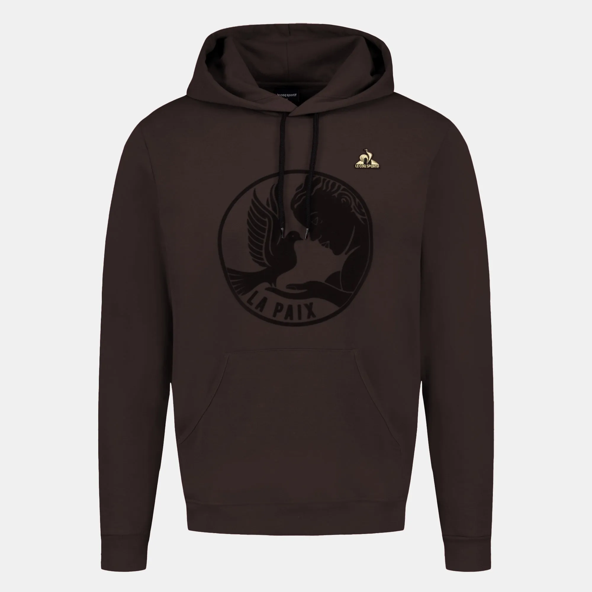 2424128-LA PAIX Hoody N°1 M molé | Sweat à capuche Homme sold by Le Coq Sportif