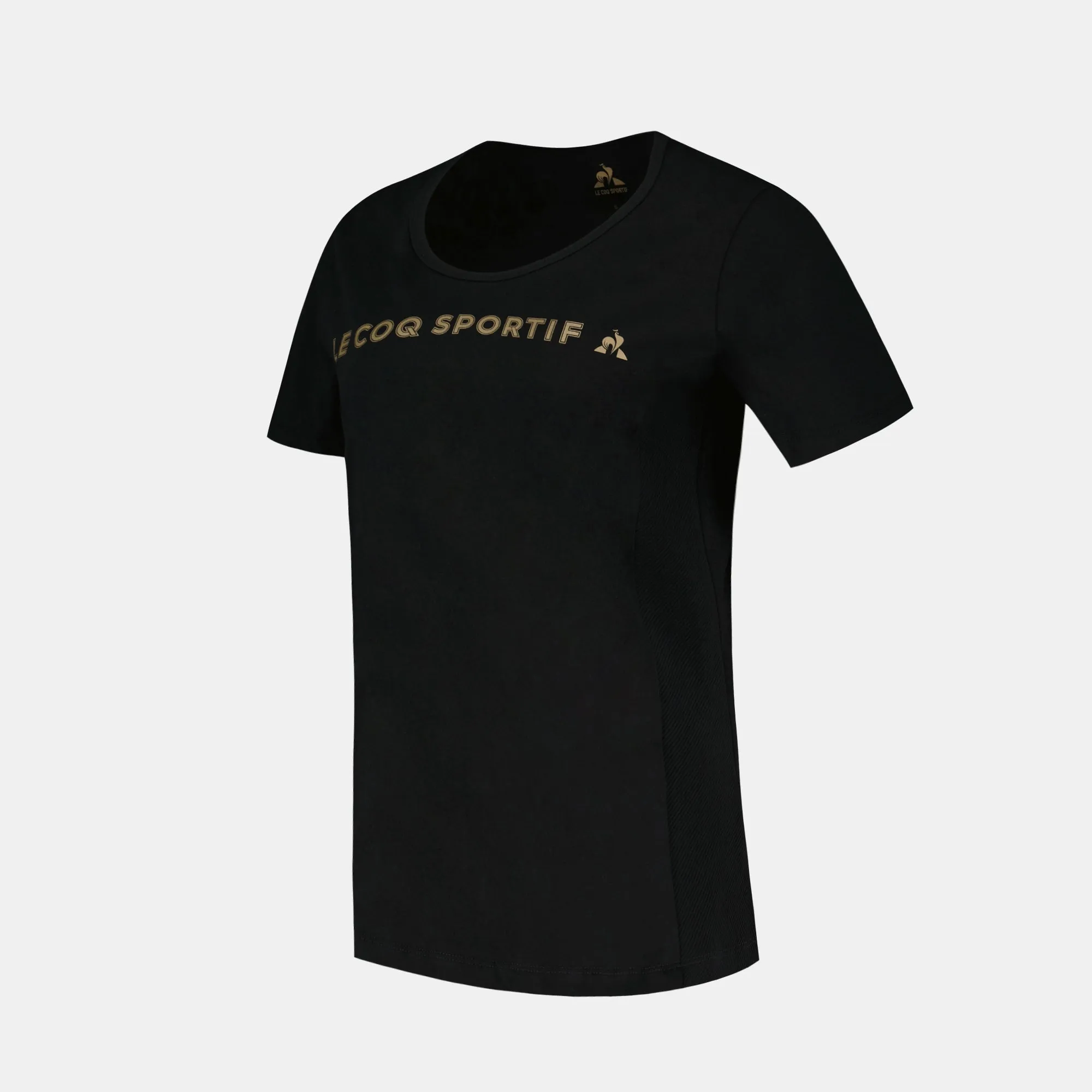 2510156-NOEL SP Tee SS N°1 W black | T-shirt Femme sold by Le Coq Sportif product image thumbnail 3