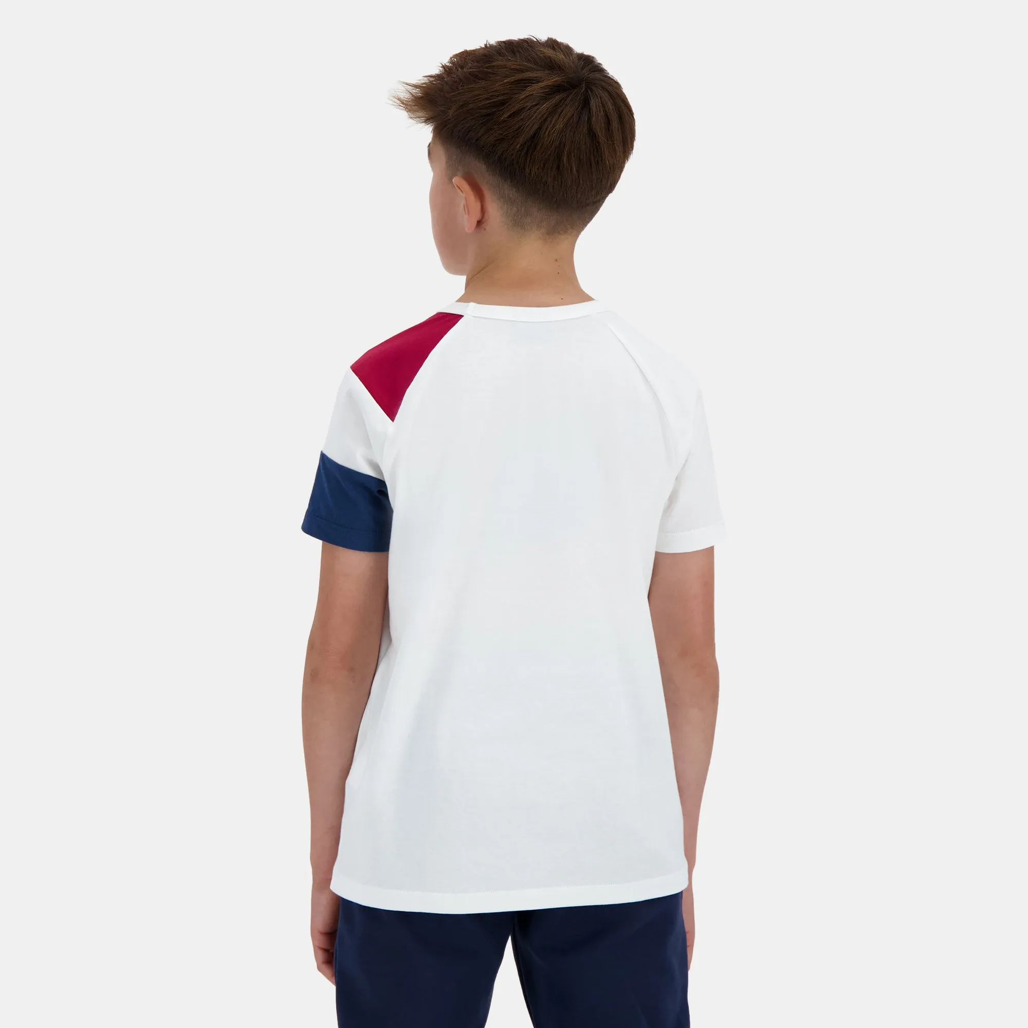2510445-BAT SP Tee SS N°1 Enfant n.o.w/rio red/n | T-shirt Enfant sold by Le Coq Sportif product image thumbnail 3