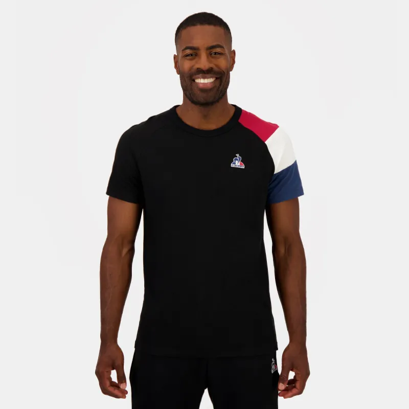 2510408-BAT SP Tee SS N°1 M black/rio red/n.o.w/ | T-shirt Homme sold by Le Coq Sportif