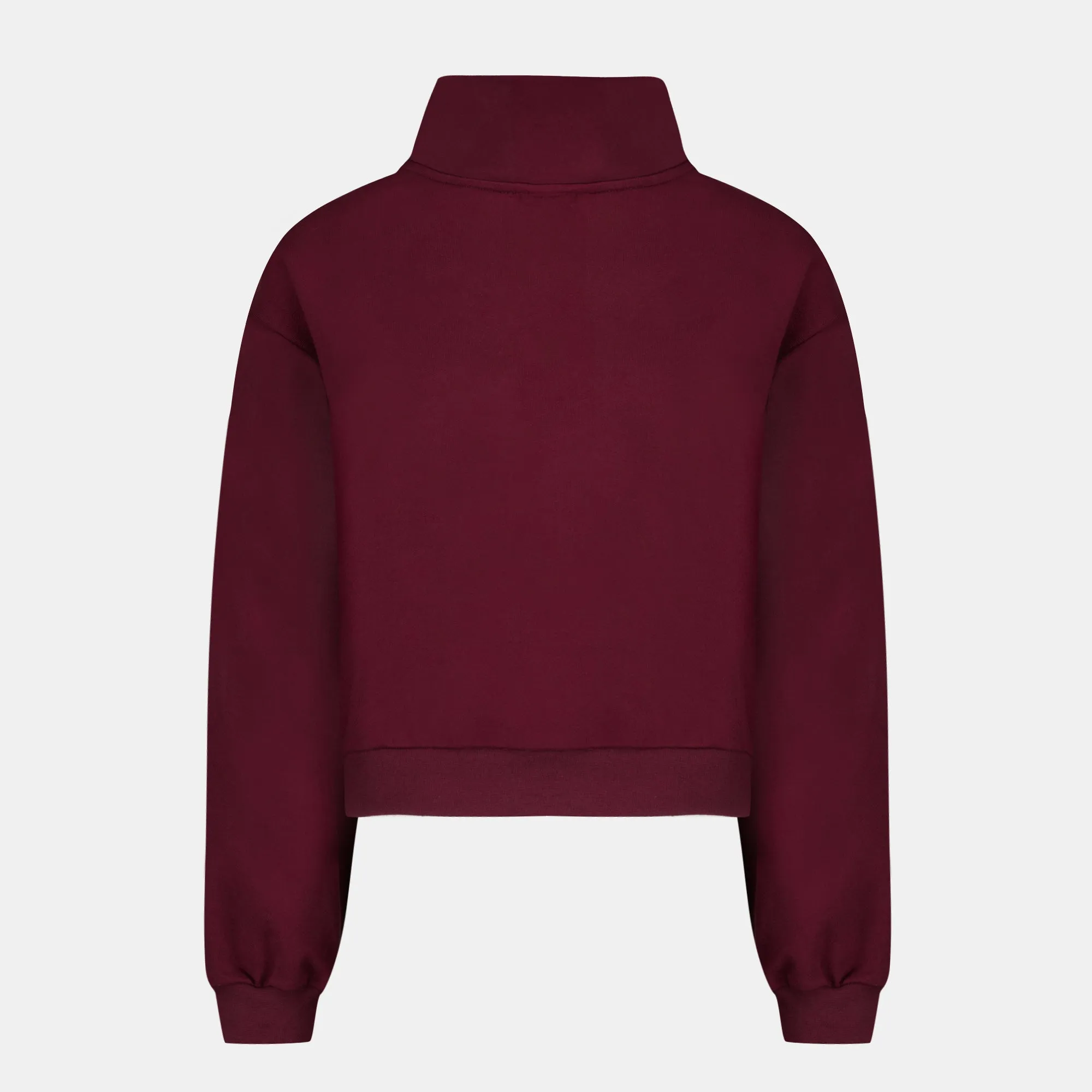 2510602-HERITAGE LF Halfzip N°1 W maroon banner | Sweat Femme sold by Le Coq Sportif product image thumbnail 3