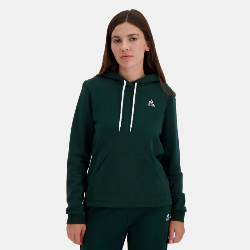 2510073-CONTEMPORAIN SP Hoody N°1 W scarab | Sweat à capuche Femme sold by Le Coq Sportif