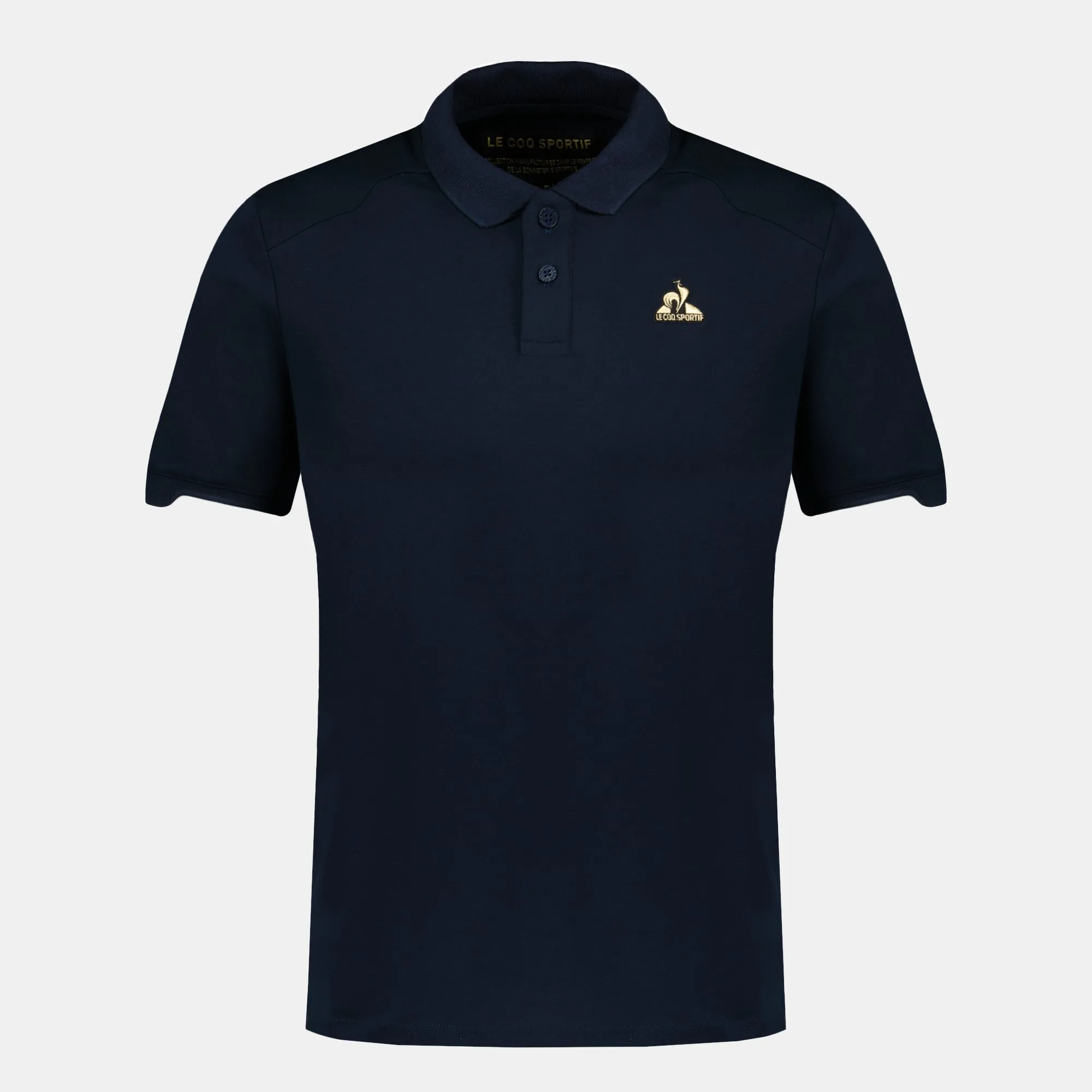 2510820-COQ D'OR Polo SS N°3 M dark velvet | Polo Homme sold by Le Coq Sportif