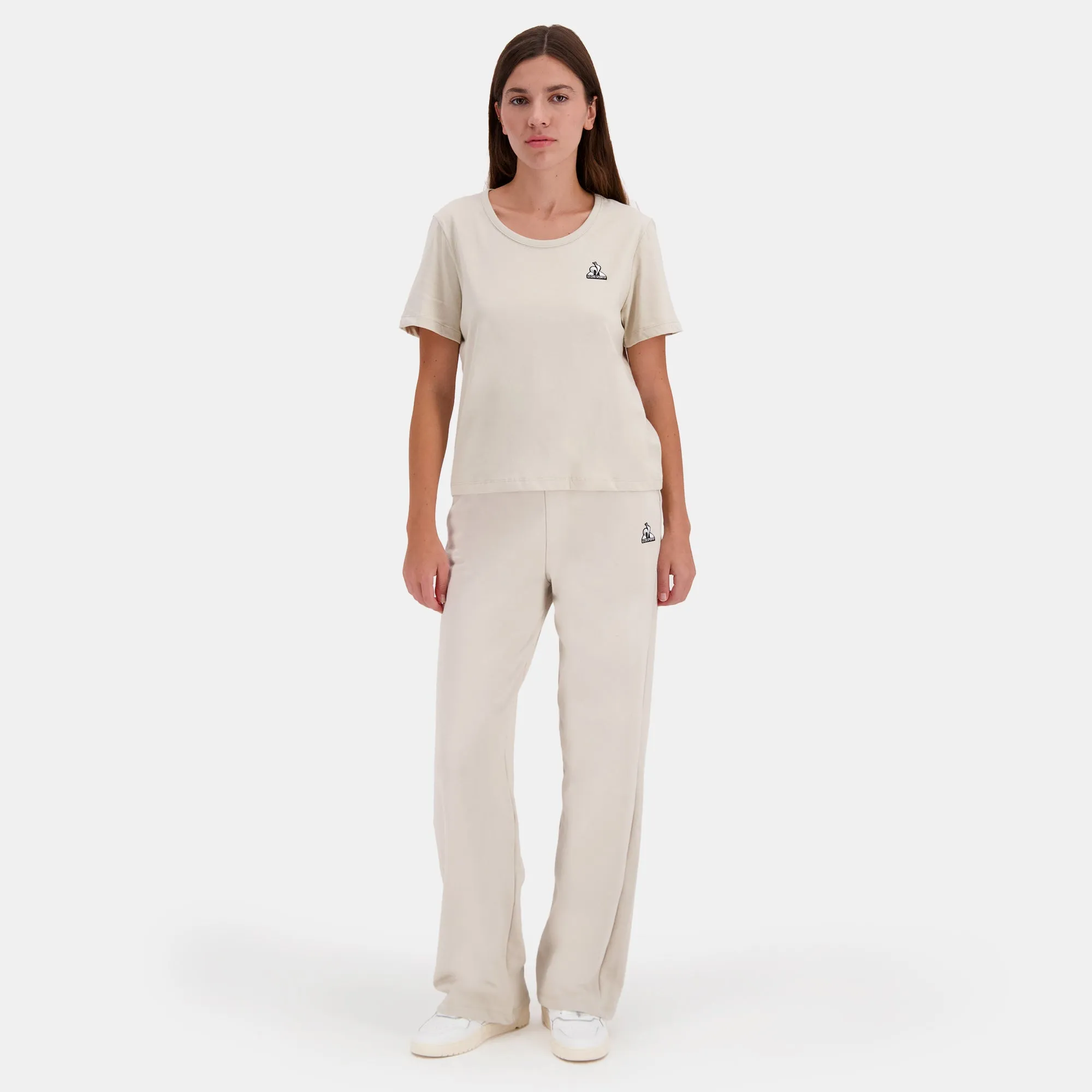 2510071-CONTEMPORAIN SP Tee SS N°1 W peyote | T-shirt Femme sold by Le Coq Sportif product image thumbnail 3