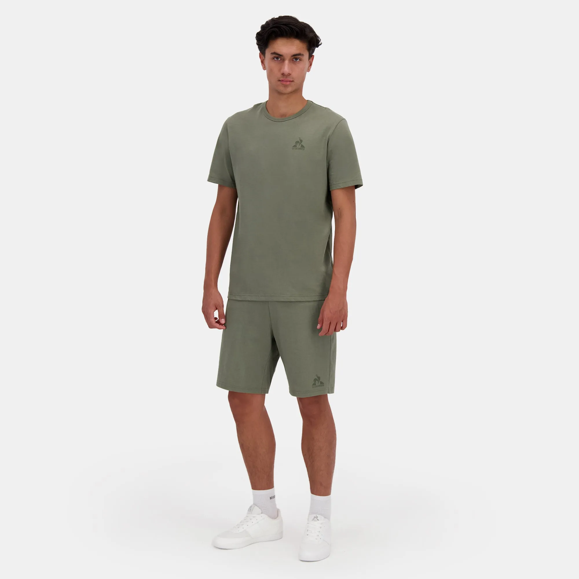 2510628-MONOCHROME Tee SS N°3 M tea leaf | T-shirt Homme sold by Le Coq Sportif product image thumbnail 3