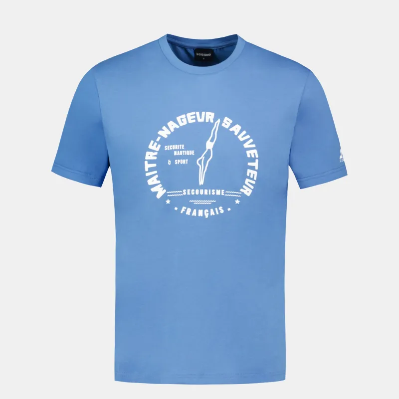 2520649-SUMMER LF Tee SS N°1 M pacific coast | T-shirt Homme sold by Le Coq Sportif