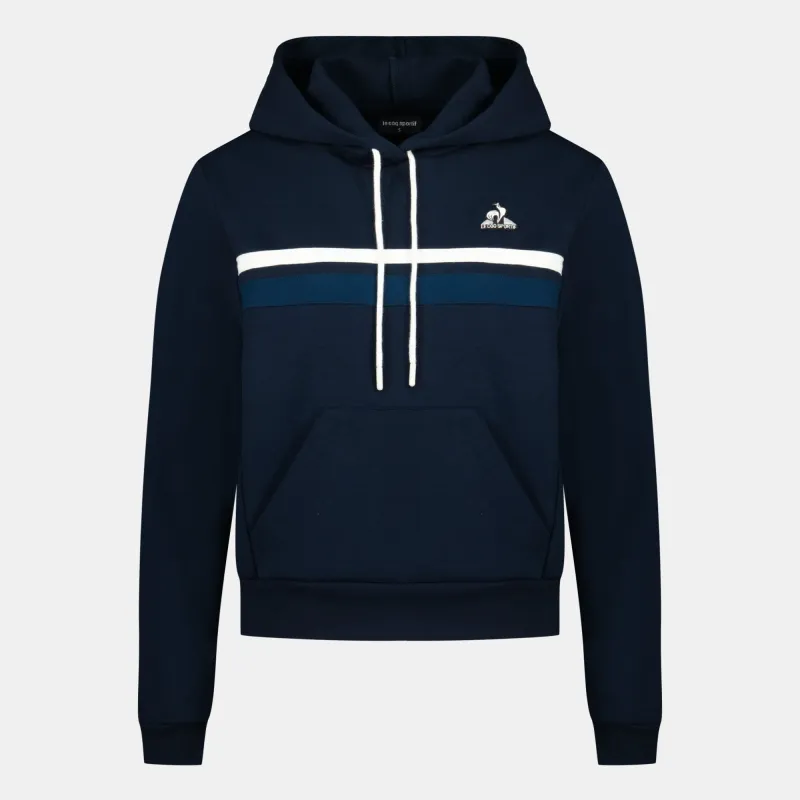 2510988-HERITAGE LF Hoody N°1 W dark velvet | Sweat à capuche Femme sold by Le Coq Sportif