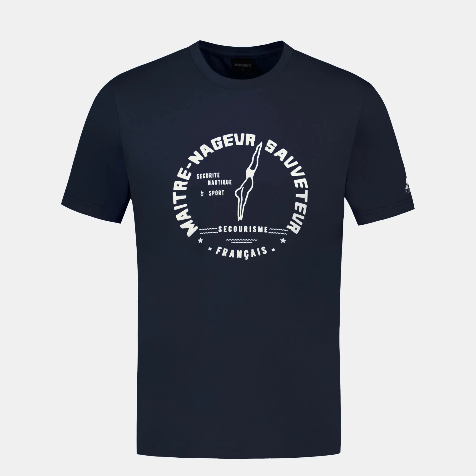 2520650-SUMMER LF Tee SS N°1 M sky captain | T-shirt Homme sold by Le Coq Sportif