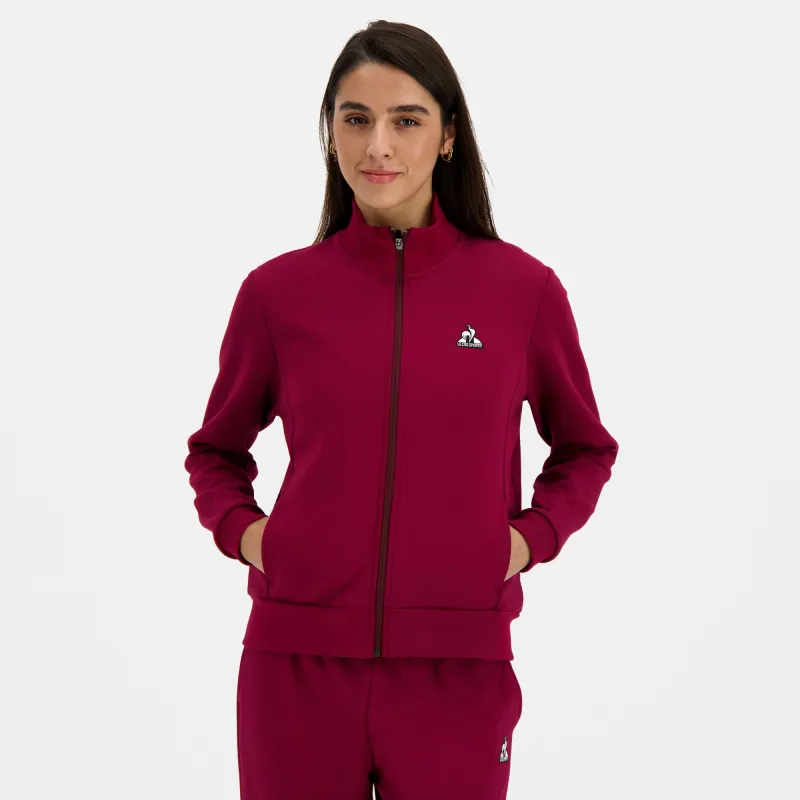 2510082-HERITAGE SP FZ Sweat N°1 W rambo red | Sweat Femme sold by Le Coq Sportif