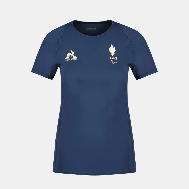 2421316-P TRAINING Smartlayer SS N°1 W insignia | T-shirt Femme sold by Le Coq Sportif