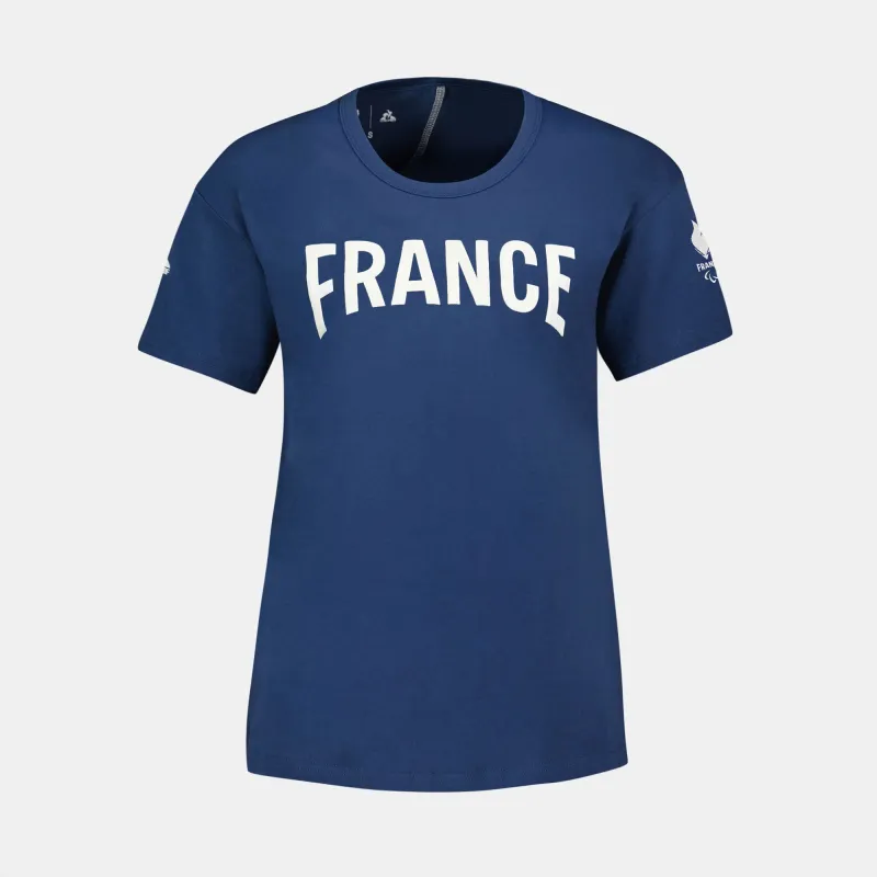 2421262-EFRP 24 Tee SS N°2 W insignia blue | T-shirt Femme sold by Le Coq Sportif