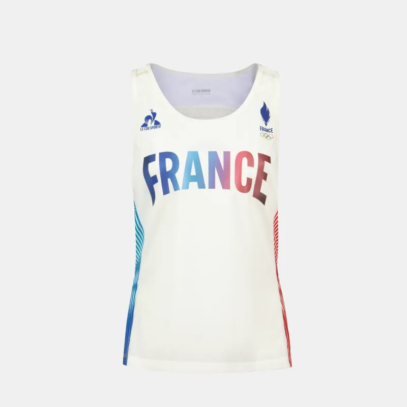 2410096-O TRAINING Débardeur N°1 W marshmallow | Débardeur Femme made by Le Coq Sportif