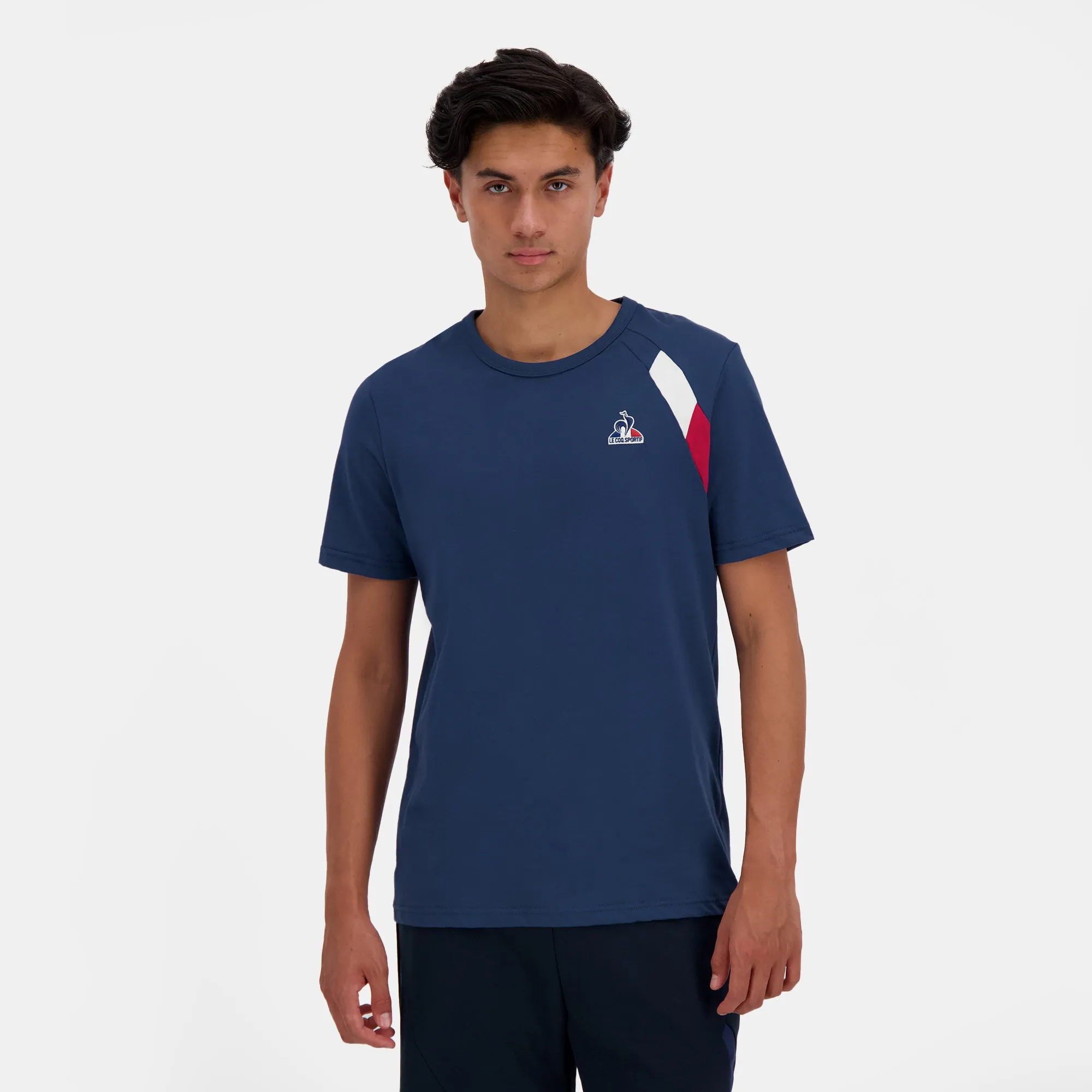 2510031-TRI SP Tee SS N°1 M insignia blue | T-shirt Homme sold by Le Coq Sportif