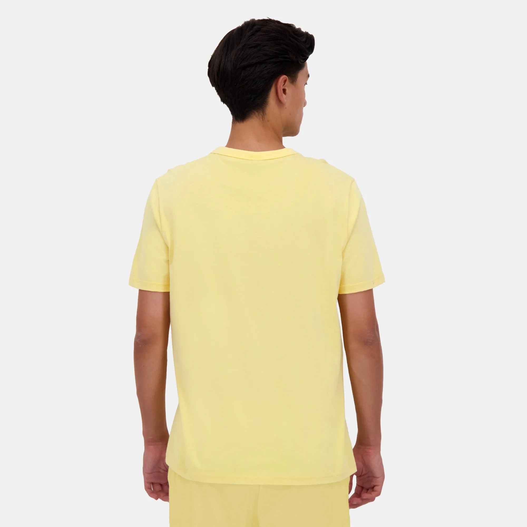 2510629-MONOCHROME Tee SS N°3 M jaune 83 | T-shirt Homme sold by Le Coq Sportif product image thumbnail 2