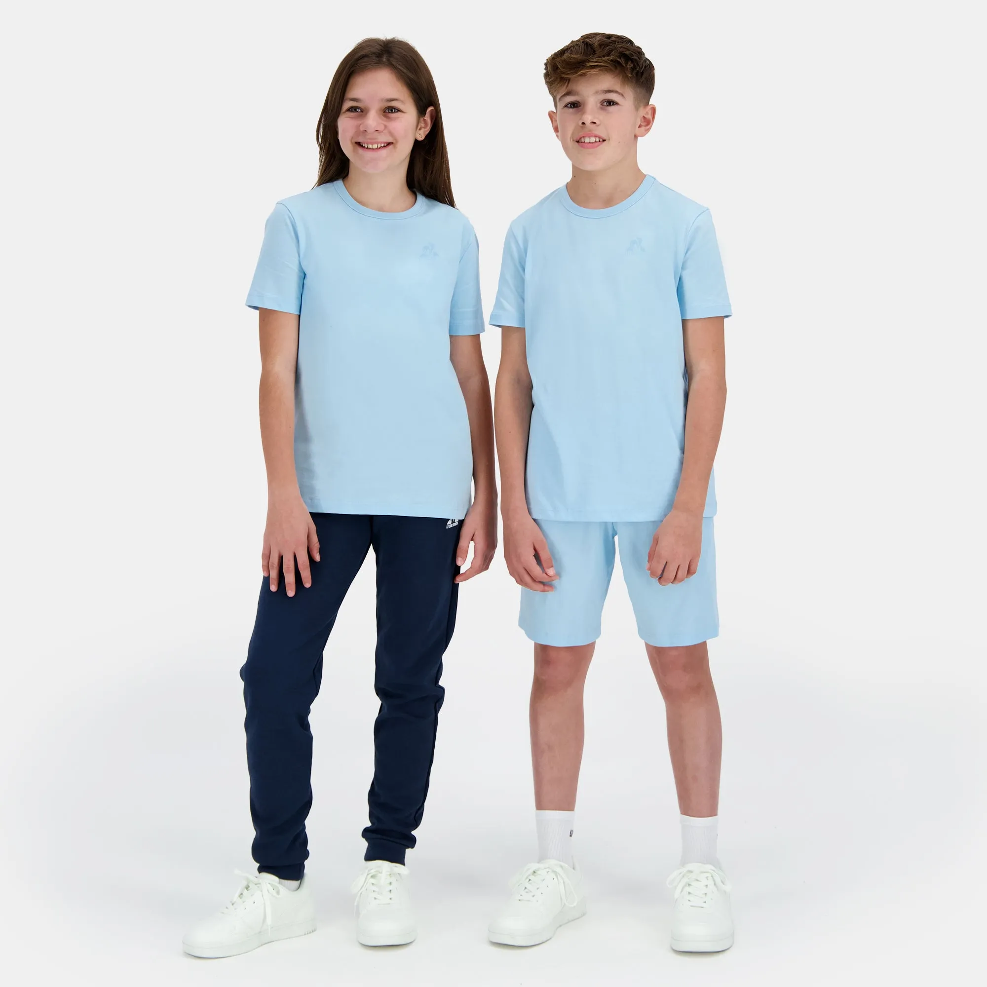 2510447-BAT SP Tee SS N°2 Enfant crystal blue | T-shirt Enfant sold by Le Coq Sportif product image thumbnail 2