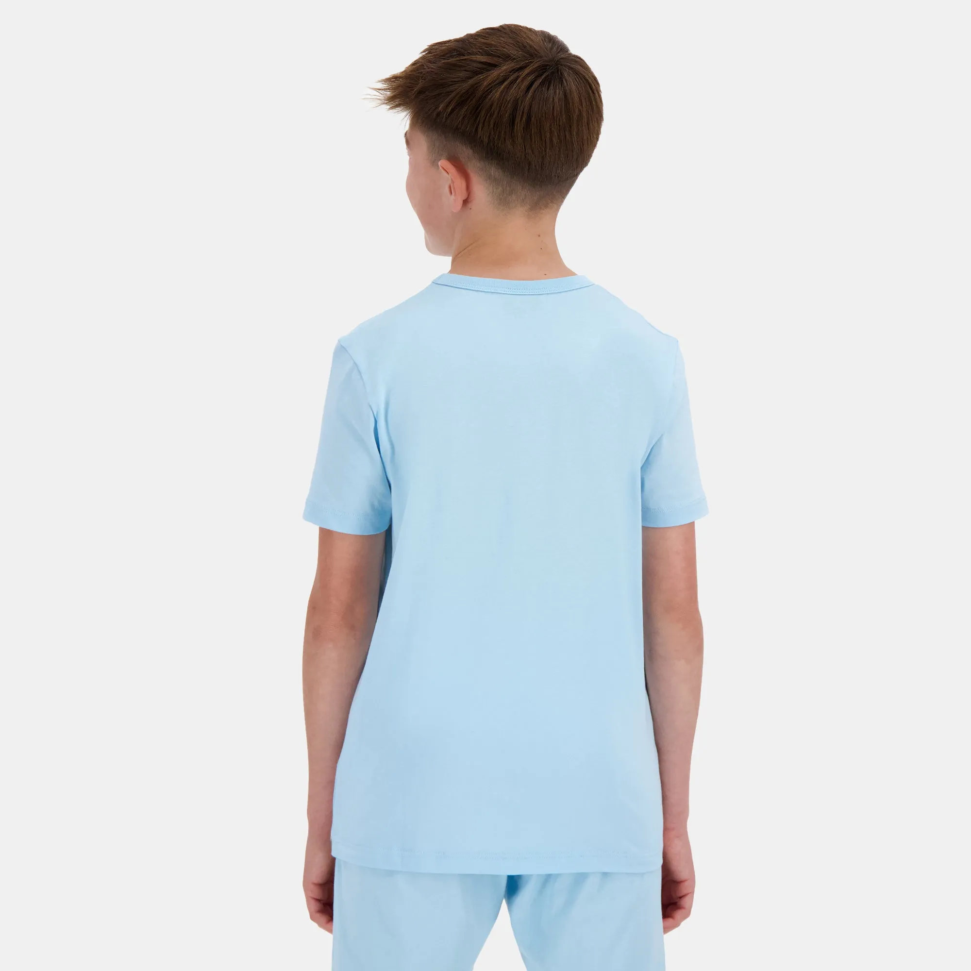 2510447-BAT SP Tee SS N°2 Enfant crystal blue | T-shirt Enfant sold by Le Coq Sportif product image thumbnail 3