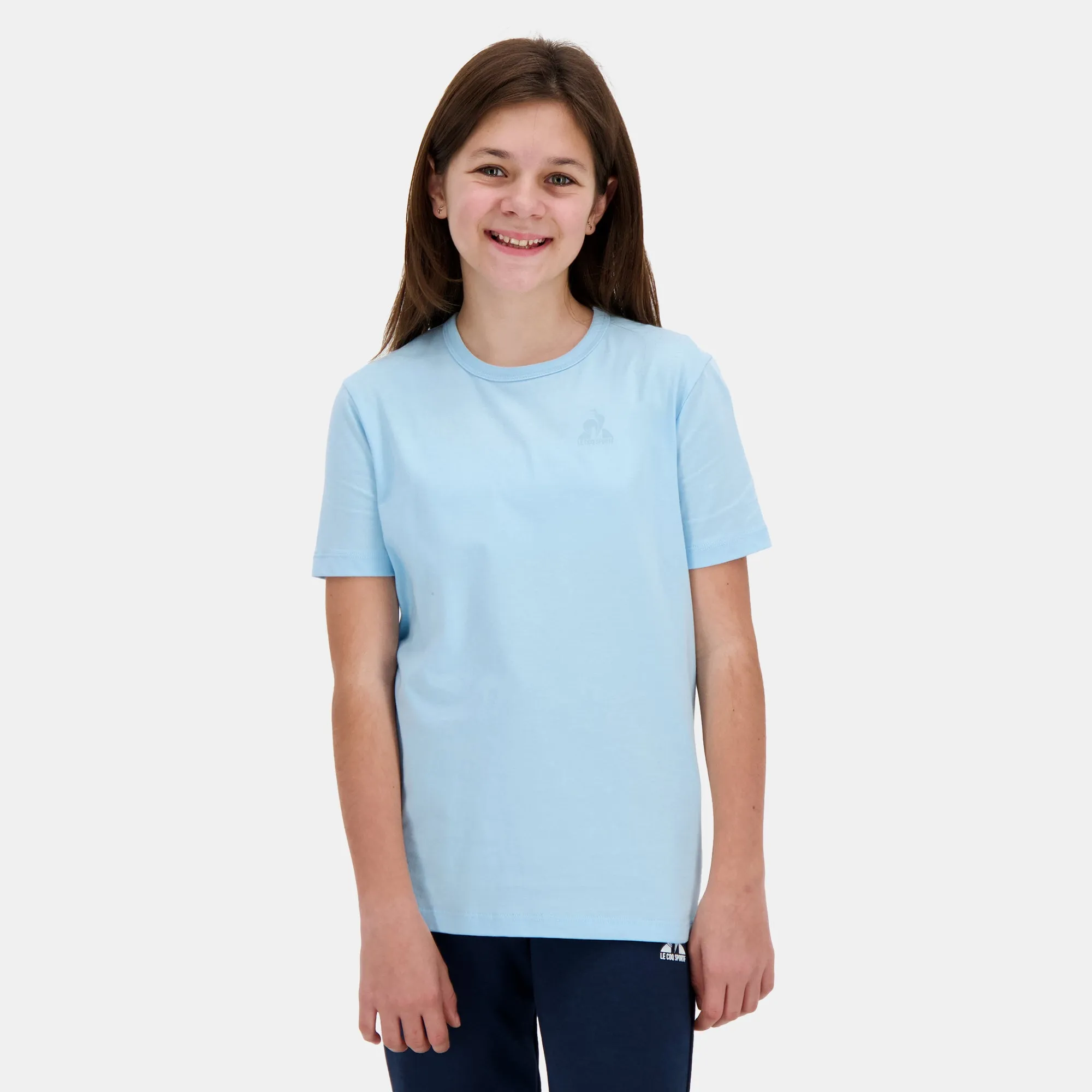 2510447-BAT SP Tee SS N°2 Enfant crystal blue | T-shirt Enfant sold by Le Coq Sportif product image thumbnail 5