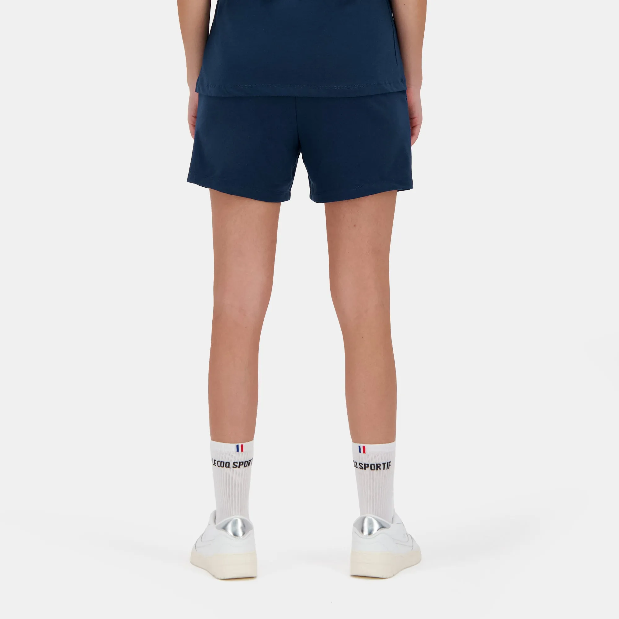 Short Essentiel en molleton léger avec badge logo brodé sold by Le Coq Sportif product image thumbnail 2