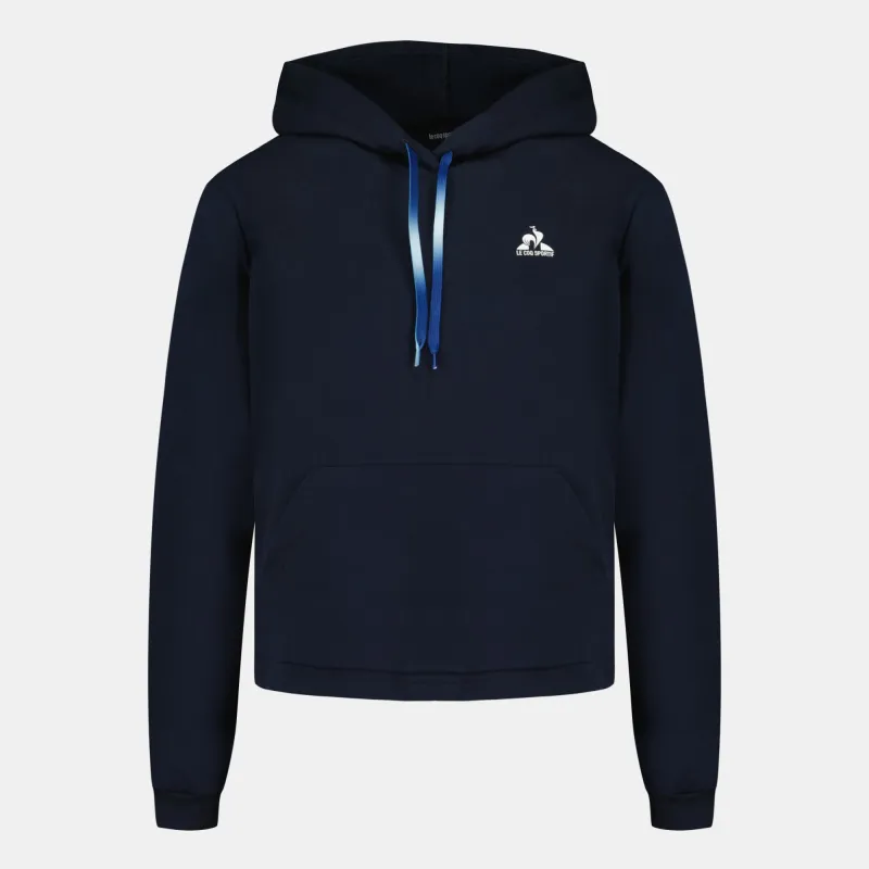 2520654-SUMMER LF Hoody N°1 W sky captain | Sweat à capuche Femme sold by Le Coq Sportif
