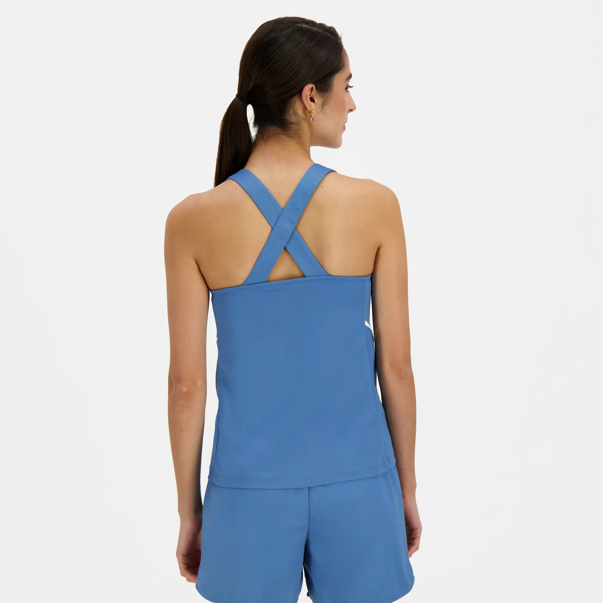 2510185-TENNIS PRO Débardeur 25 N°1 W pacific co | Débardeur Femme sold by Le Coq Sportif product image thumbnail 2