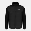 2510058-HYBRIDE FZ Sweat N°1 M black | Sweat zippé Homme sold by Le Coq Sportif