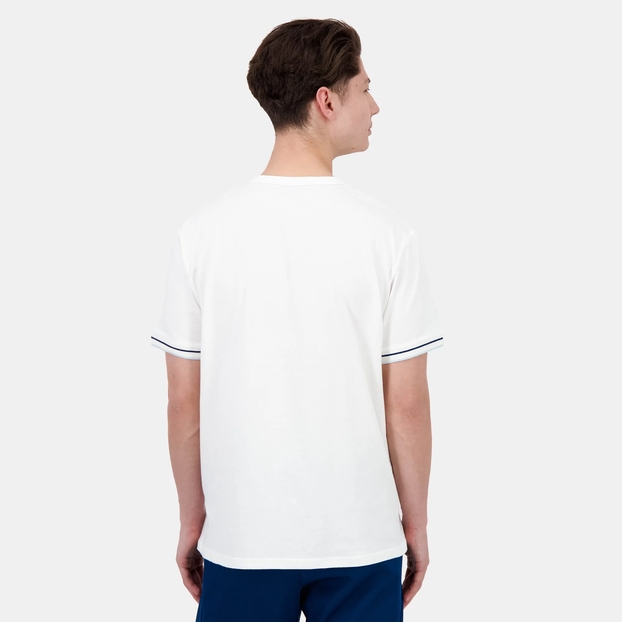 2510915-HERITAGE LF Tee SS N°2 M marshmallow | T-shirt Homme sold by Le Coq Sportif product image thumbnail 2