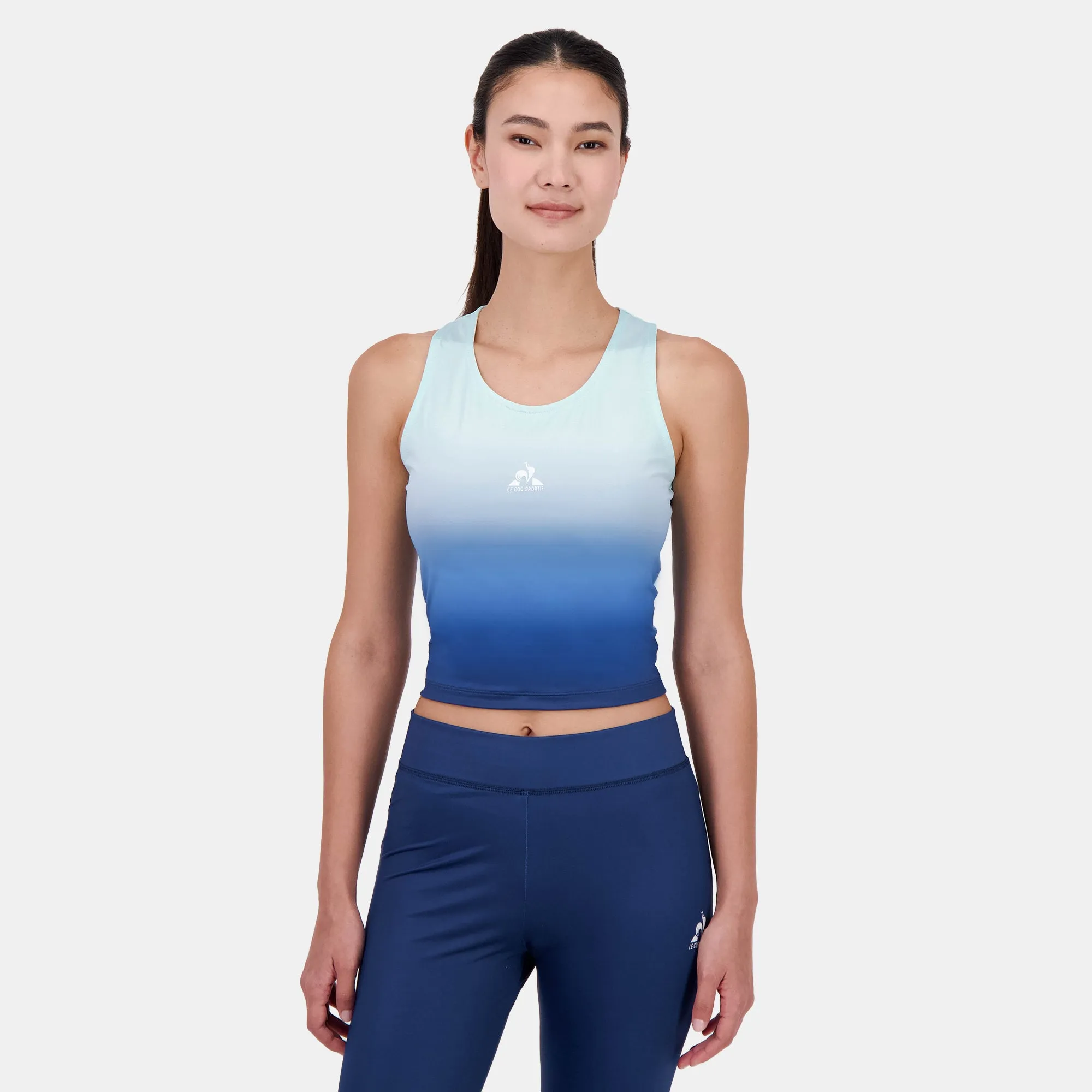 2520656-SUMMER LF Top moulant N°1 W dégradé naut | Débardeur Femme sold by Le Coq Sportif