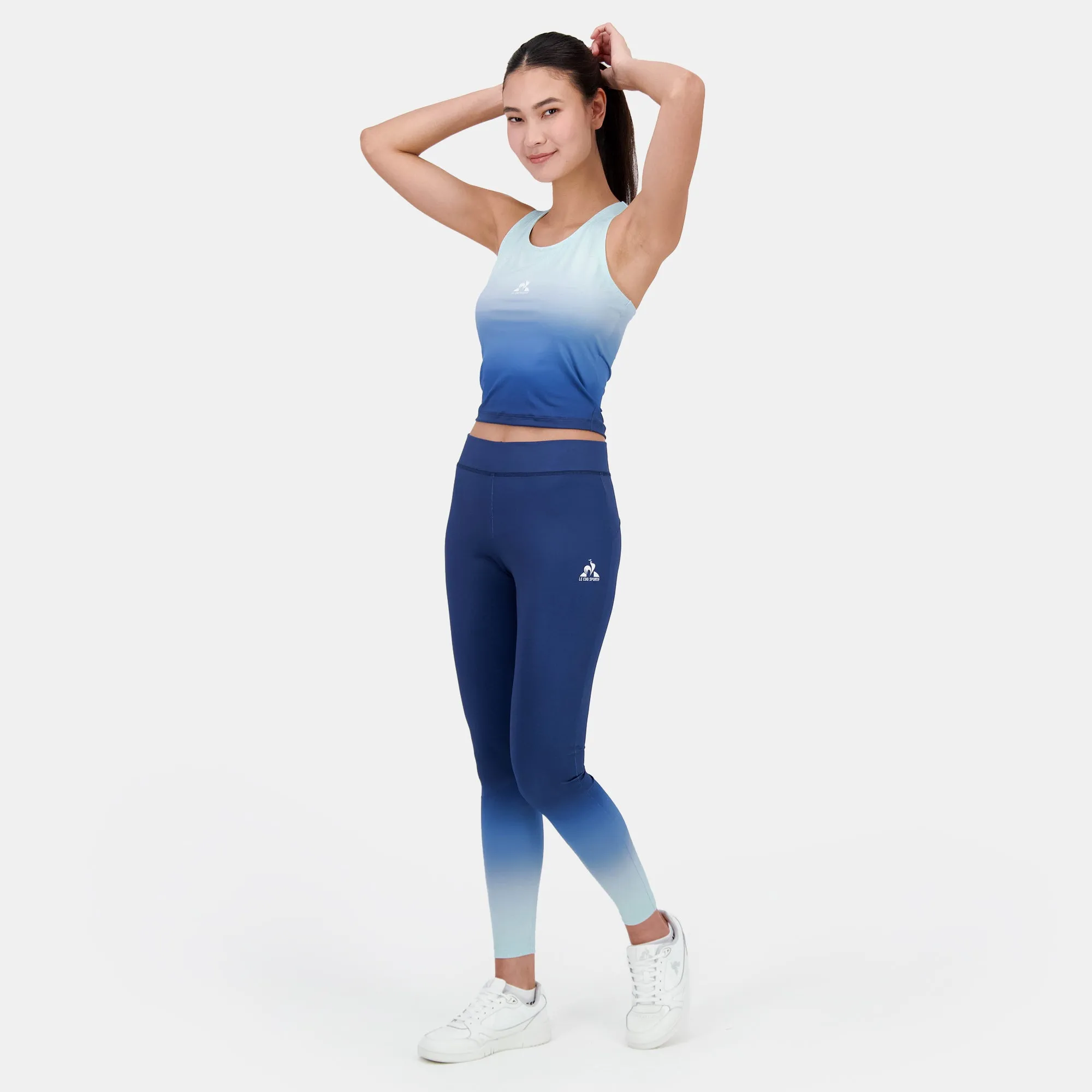 2520656-SUMMER LF Top moulant N°1 W dégradé naut | Débardeur Femme sold by Le Coq Sportif product image thumbnail 5