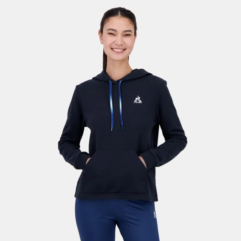 2520654-SUMMER LF Hoody N°1 W sky captain | Sweat à capuche Femme sold by Le Coq Sportif