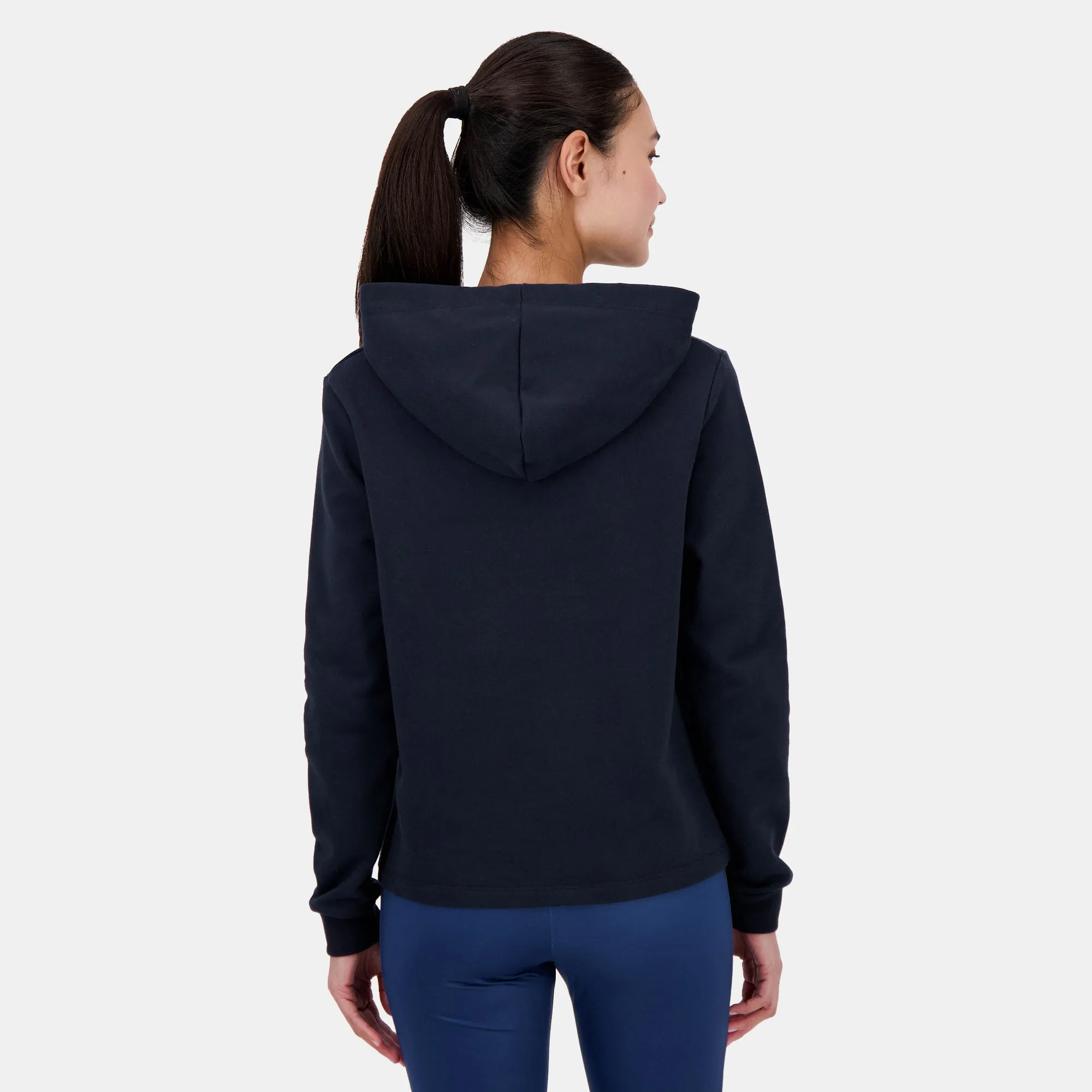 2520654-SUMMER LF Hoody N°1 W sky captain | Sweat à capuche Femme sold by Le Coq Sportif product image thumbnail 4