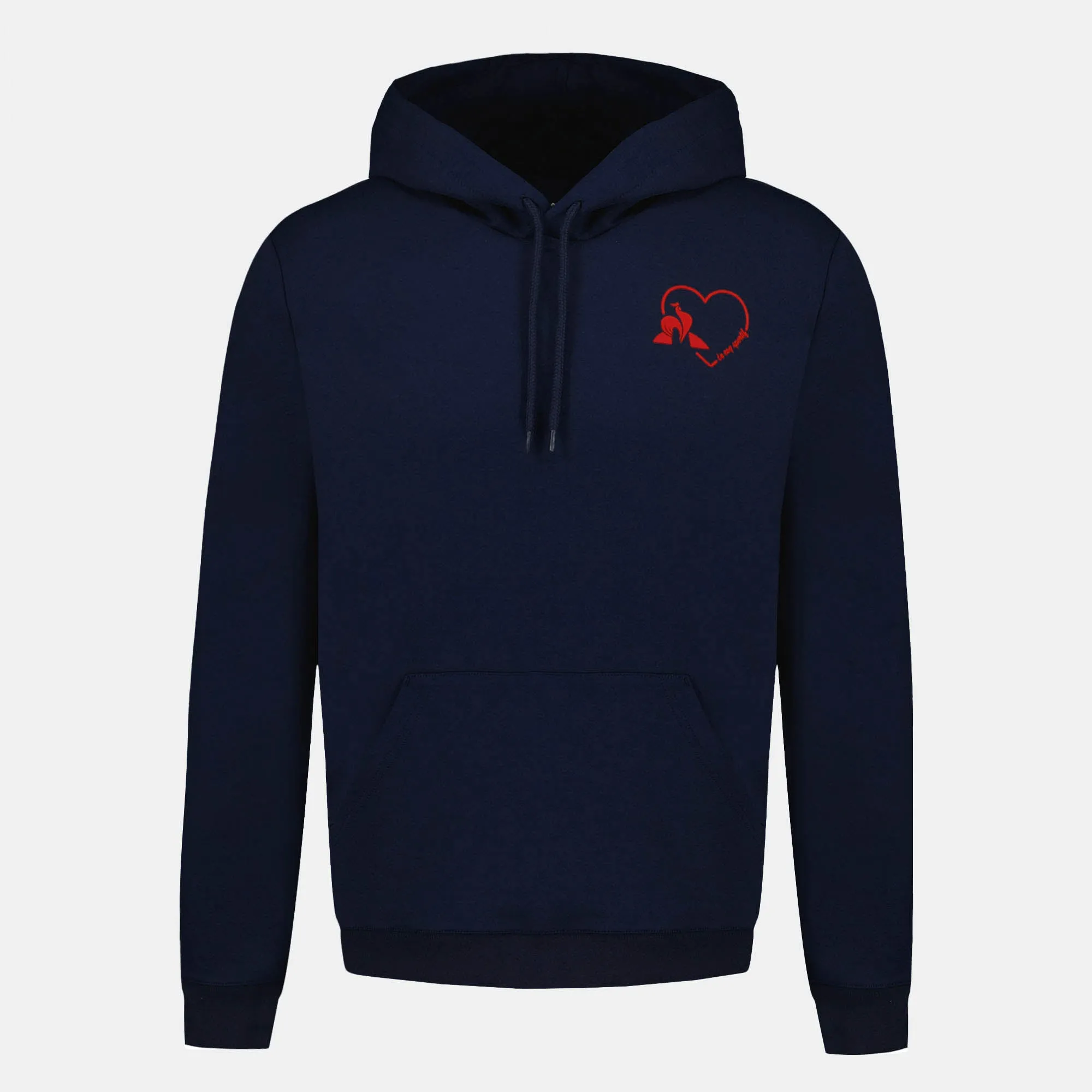 2510578-L'AMOUR DU SPORT Hoody N°1 M dark velvet | Sweat à capuche Unisexe sold by Le Coq Sportif product image thumbnail 2