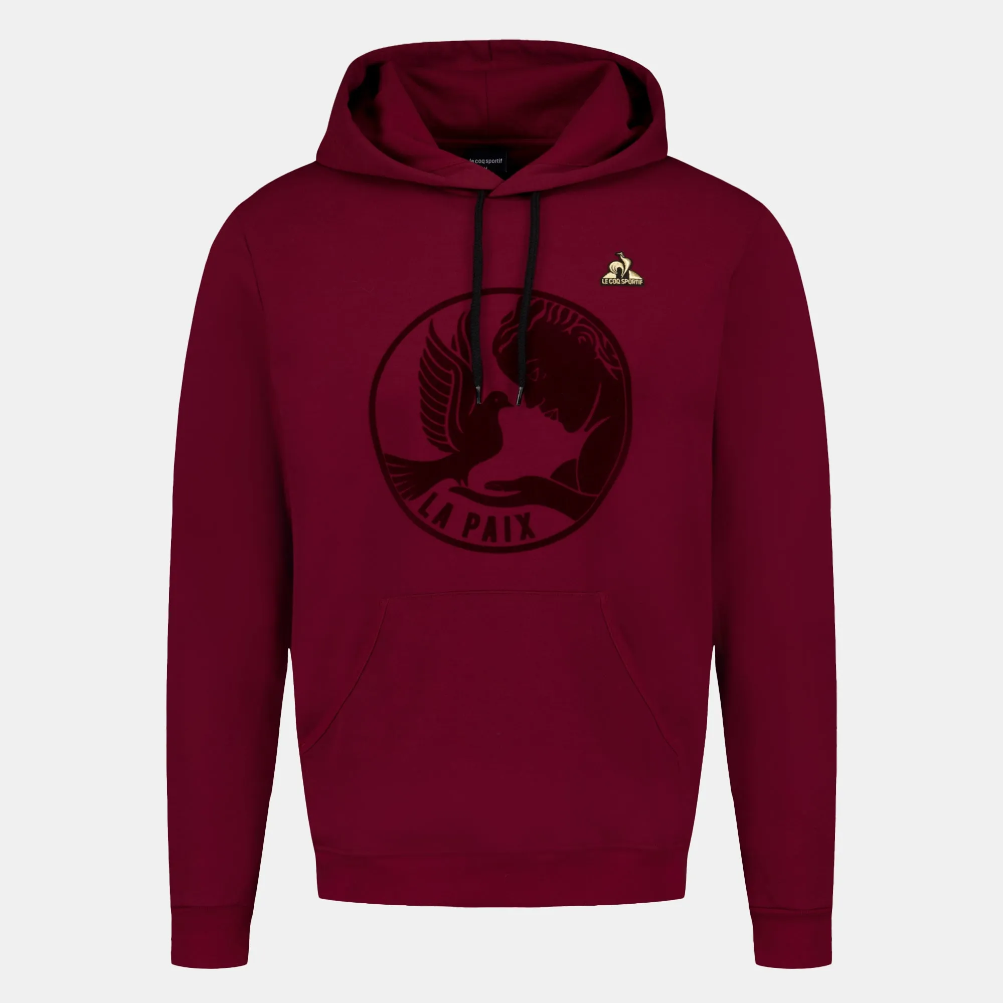 2424130-LA PAIX Hoody N°1 M rambo red | Sweat à capuche Homme sold by Le Coq Sportif product image thumbnail 2