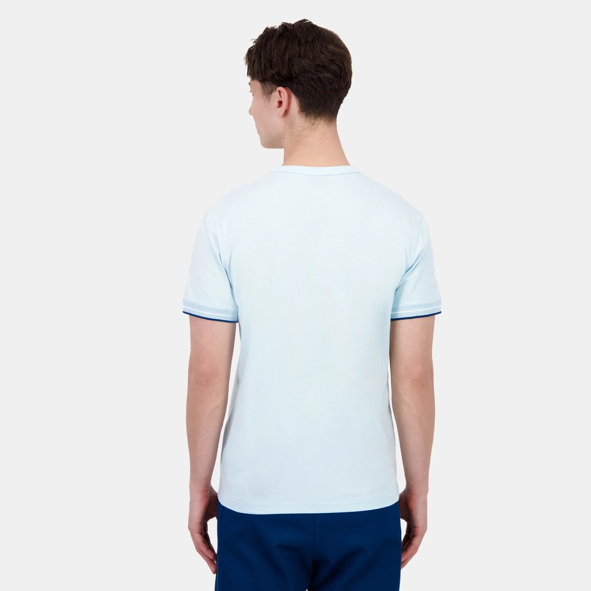 2510642-HERITAGE LF Tee SS N°2 M quiet tide | T-shirt Homme sold by Le Coq Sportif product image thumbnail 2