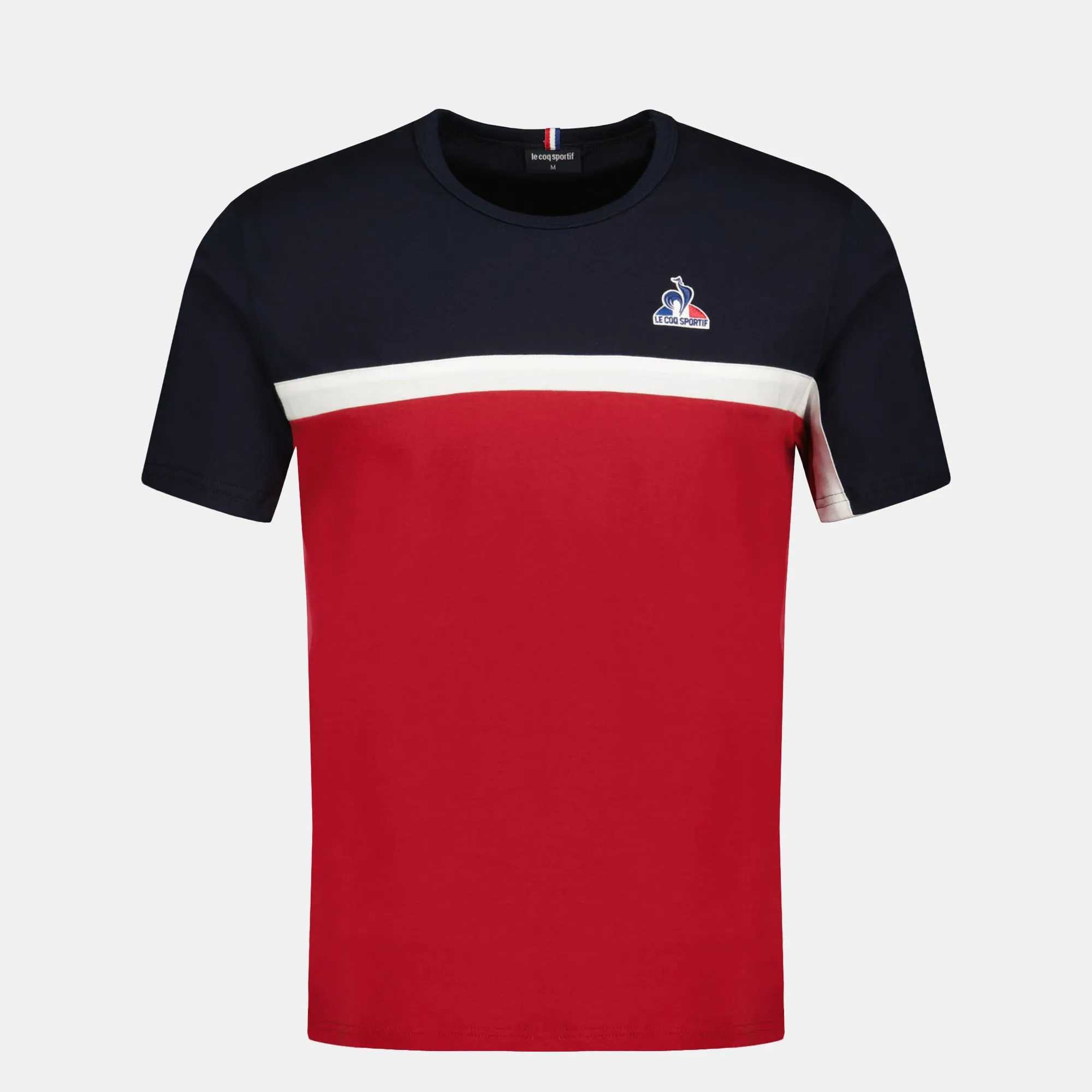 2520811-TRI SP Tee SS N°2 M rio red/sky captain | T-shirt Homme sold by Le Coq Sportif