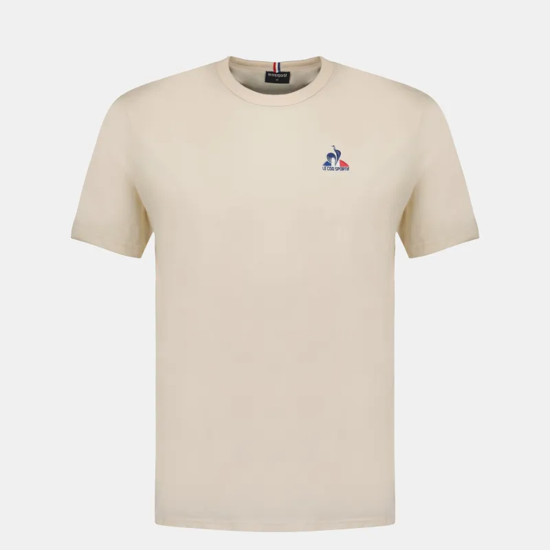 2520478-ESS Tee SS N°1 M écru | T-shirt Homme sold by Le Coq Sportif
