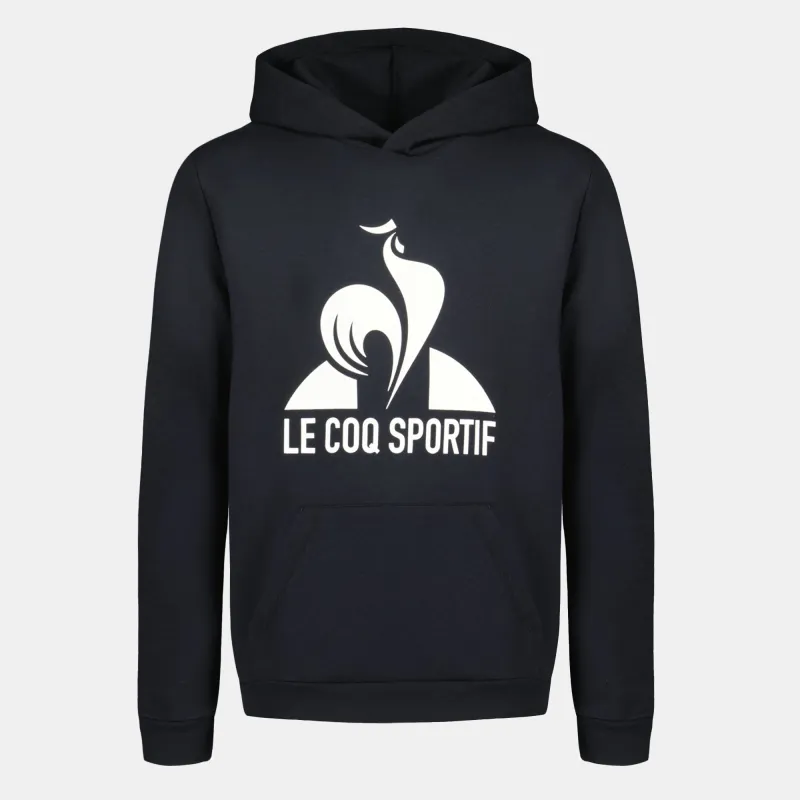 2520443-ESS Hoody N°1 Enfant black light | Sweat à capuche Enfant sold by Le Coq Sportif