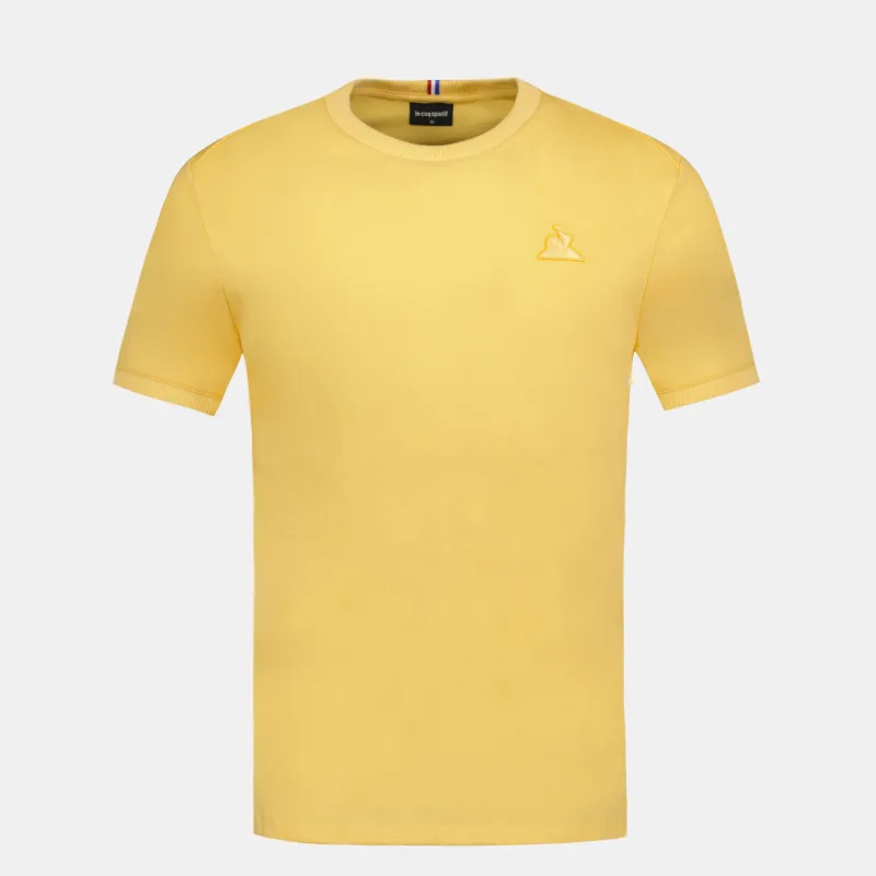 2510894-ESS T/T Tee SS N°1 M jaune 83 | T-shirt Homme sold by Le Coq Sportif