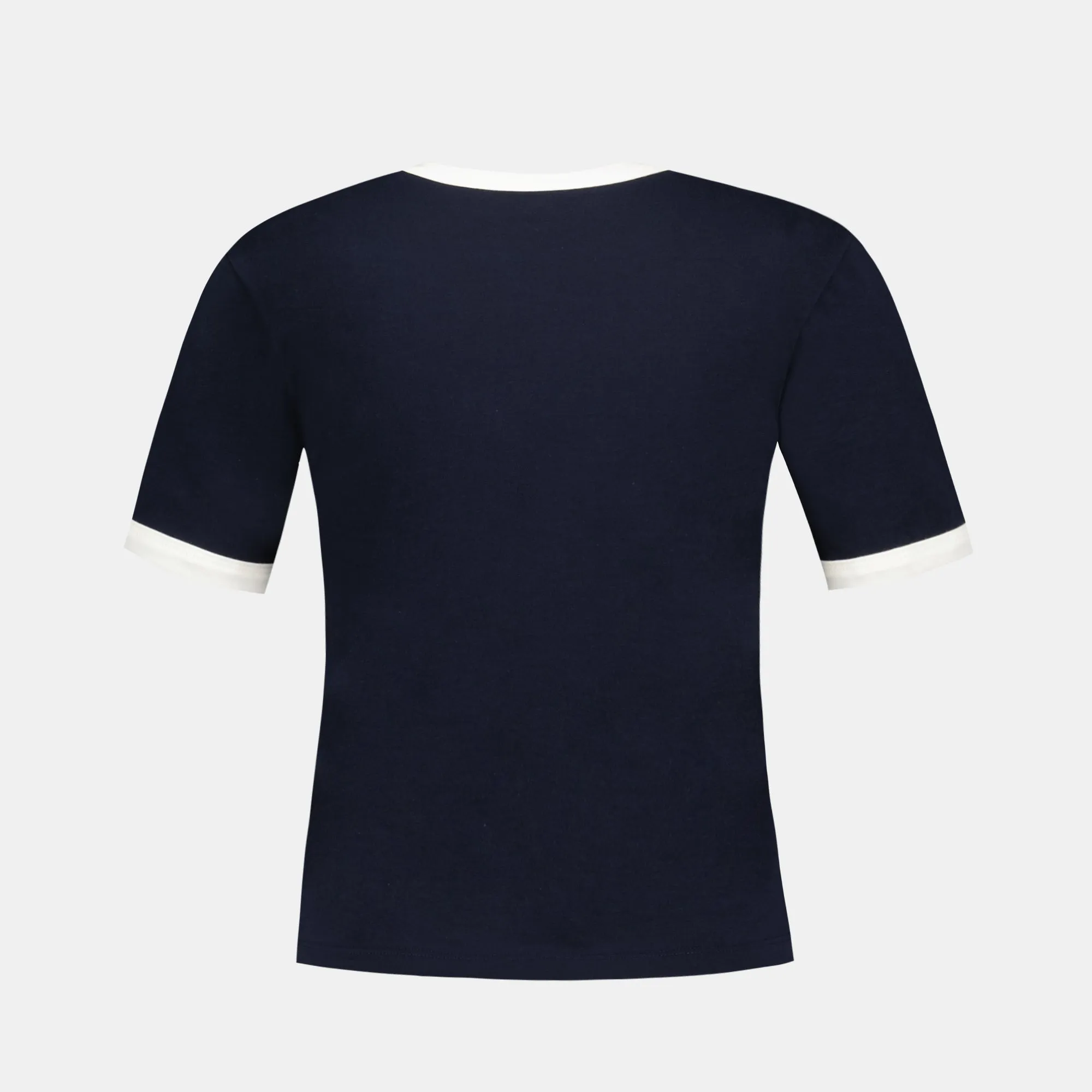 2511006-SMU HERITAGE Tee Crop N°1 W dark velvet | T-shirt Femme sold by Le Coq Sportif product image thumbnail 3