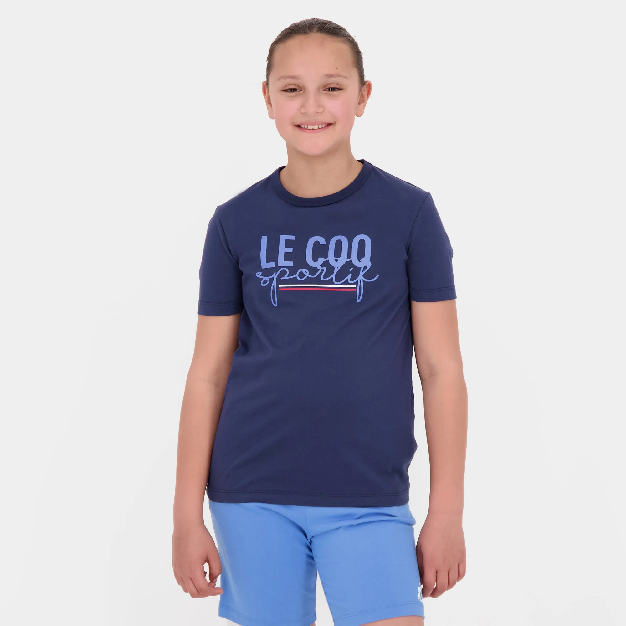 2520290-TRI Tee SS N°2 Enfant dress blues | T-shirt Enfant sold by Le Coq Sportif product image thumbnail 5