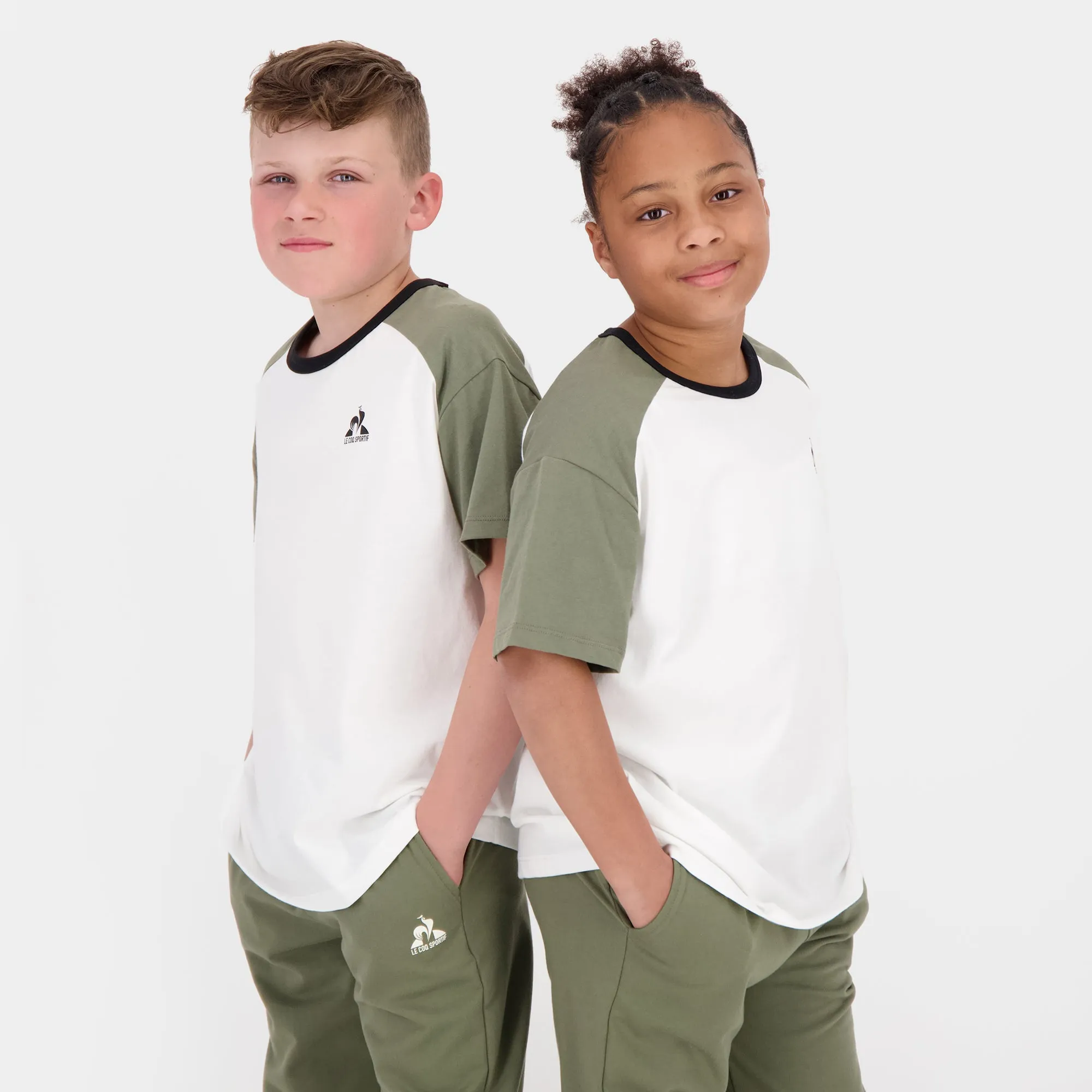 2520305-GRAPHIQUE Tee SS N°2 ENFANT marshmallow | T-shirt Enfant sold by Le Coq Sportif product image thumbnail 3