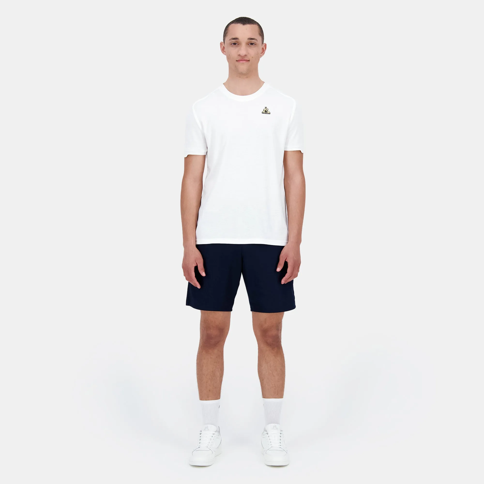 2510095-COQ D'OR Tee SS N°2 M new optical white | T-shirt Homme sold by Le Coq Sportif product image thumbnail 5